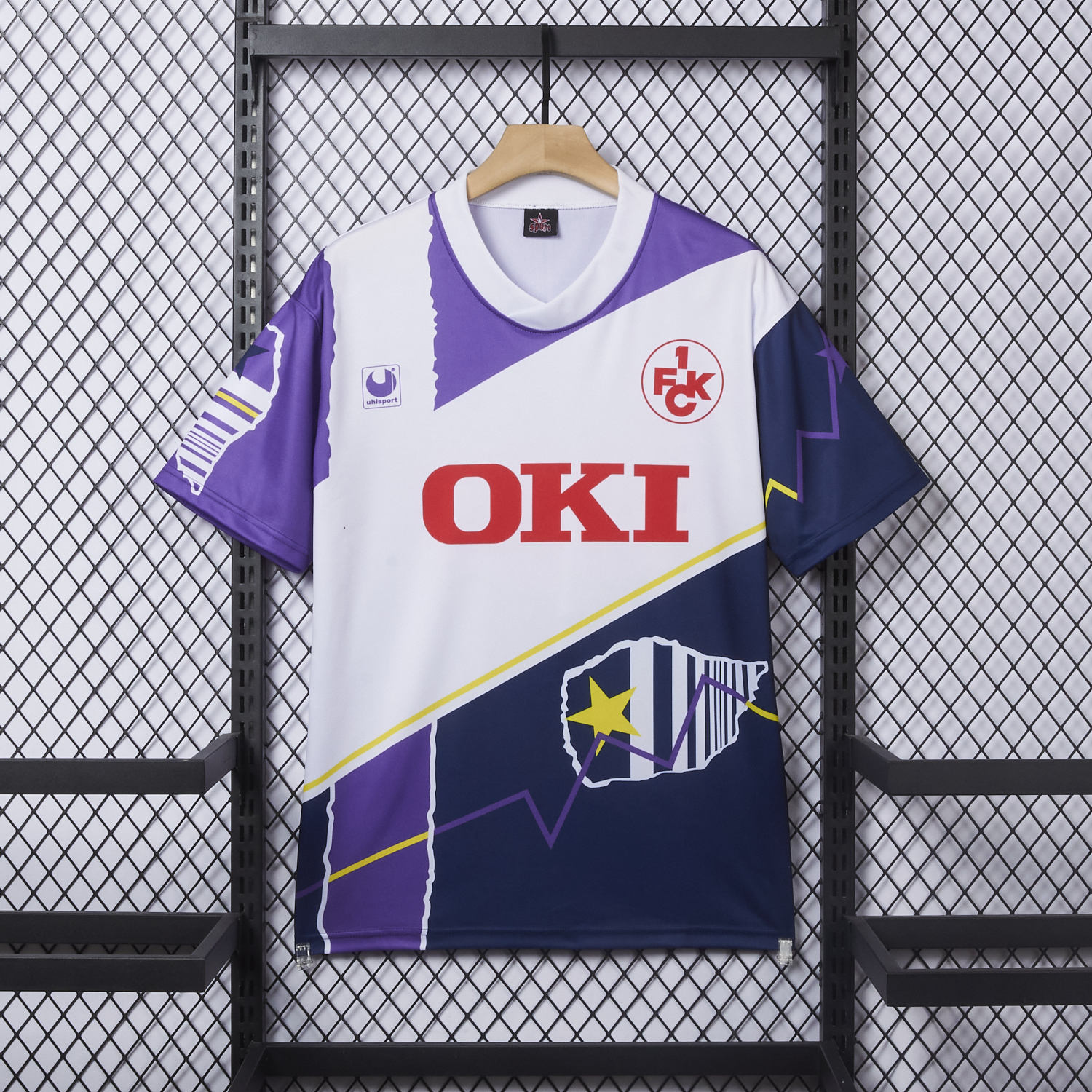 AlphaJersey-Retro Kaiserslautern 1991-92 Away Jersey - Fans Version