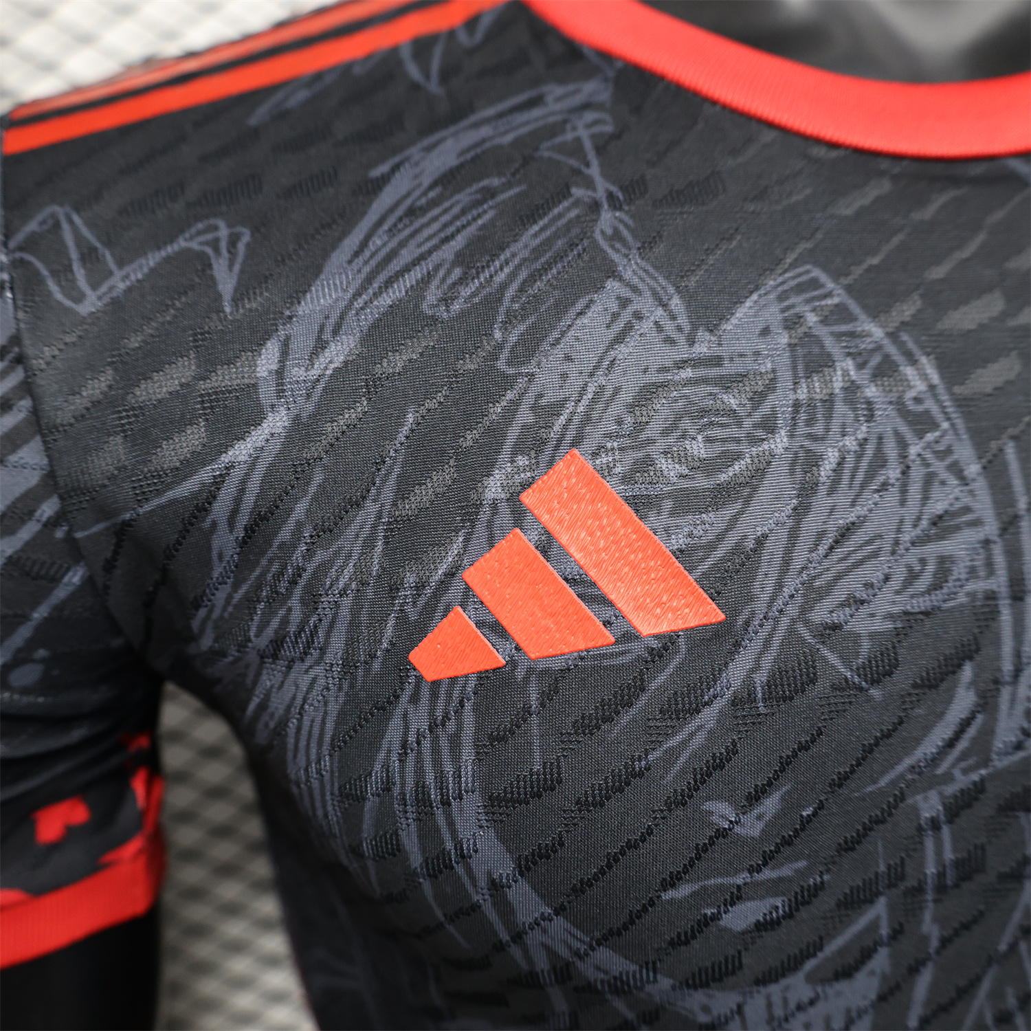 AlphaJersey-Japan 25-26 Uchiha Itachi Amaterasu Special Edition Jersey - Player Version
