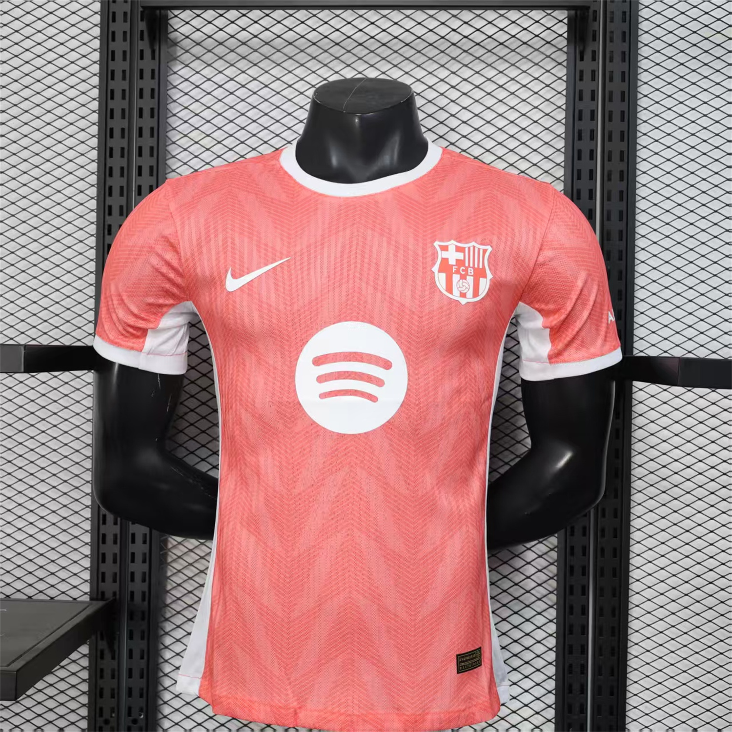 AlphaJersey-Barcelona 25-26 Pink & White Special Jersey - Player Version