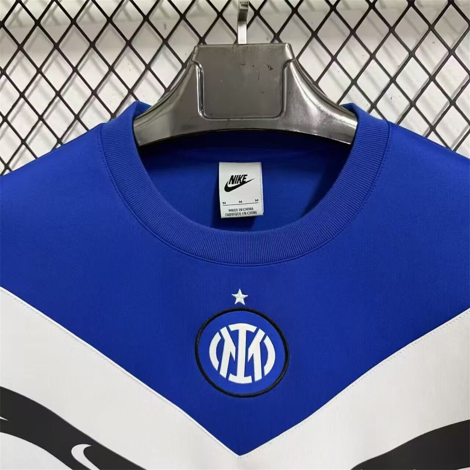 AlphaJersey-Inter Milan Blue And White Unisex Pullover Hoodieullover Hoodie