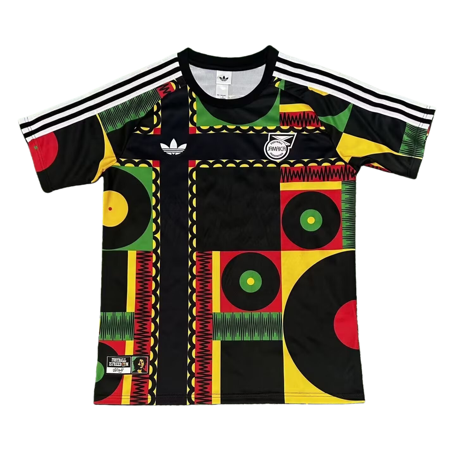 AlphaJersey-Jamaica 2026 Round Square Training Jersey - Fans Version