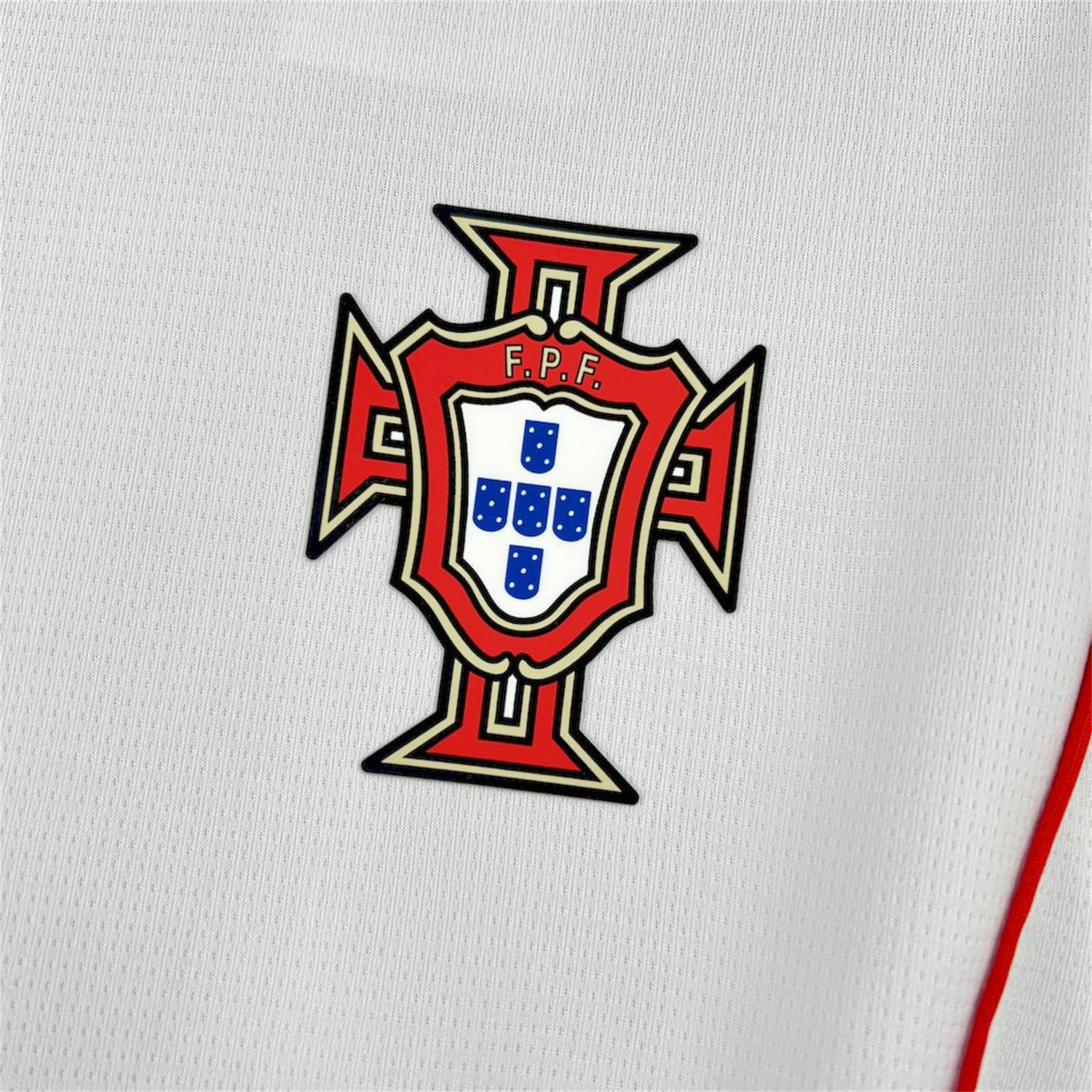 AlphaJersey-Portugal 2025-26 White Casuals Jersey - Fans Version
