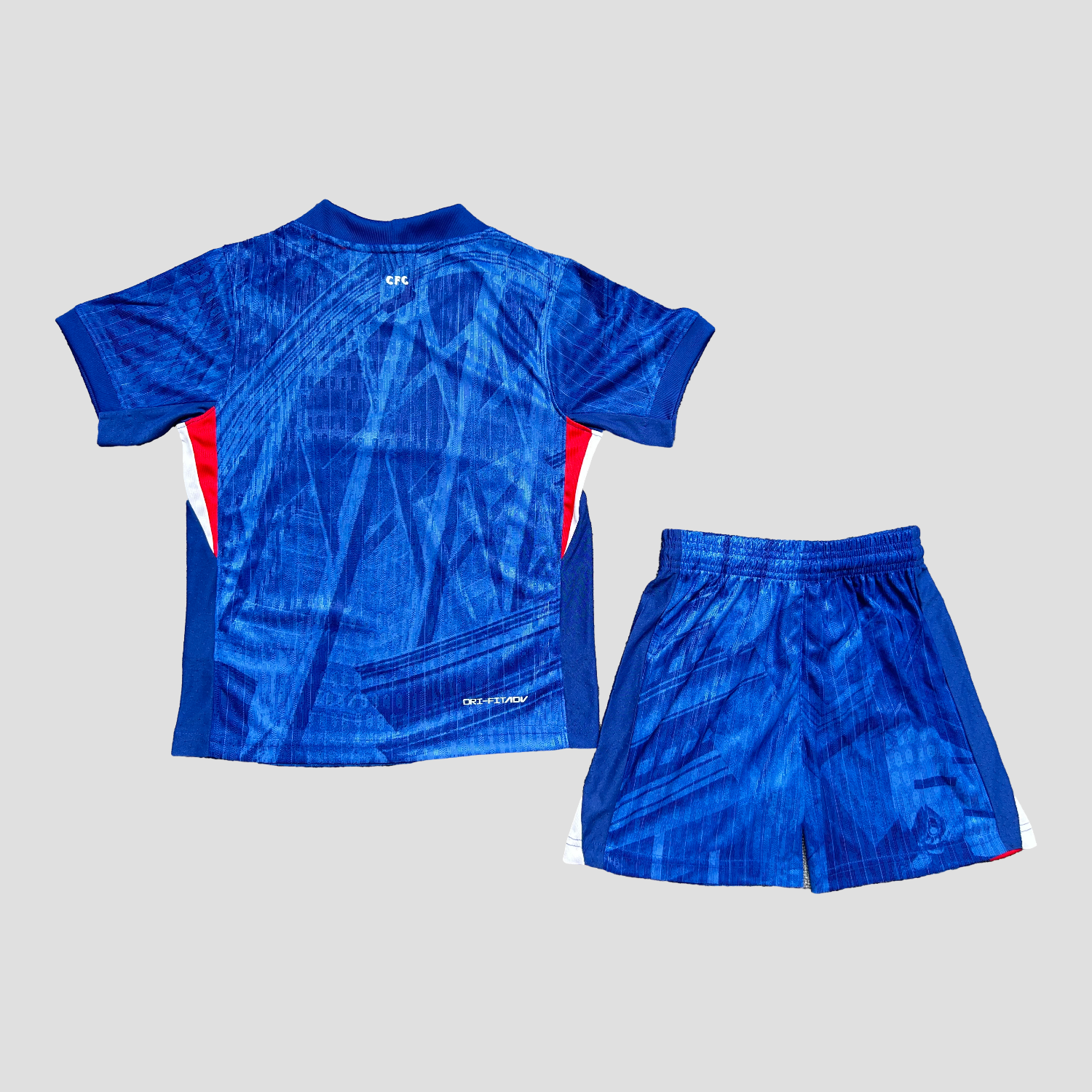 AlphaJersey-C.H.E.L.S.E.A 25-26 Home Unsponsored Blue Kids Kit - Player Version