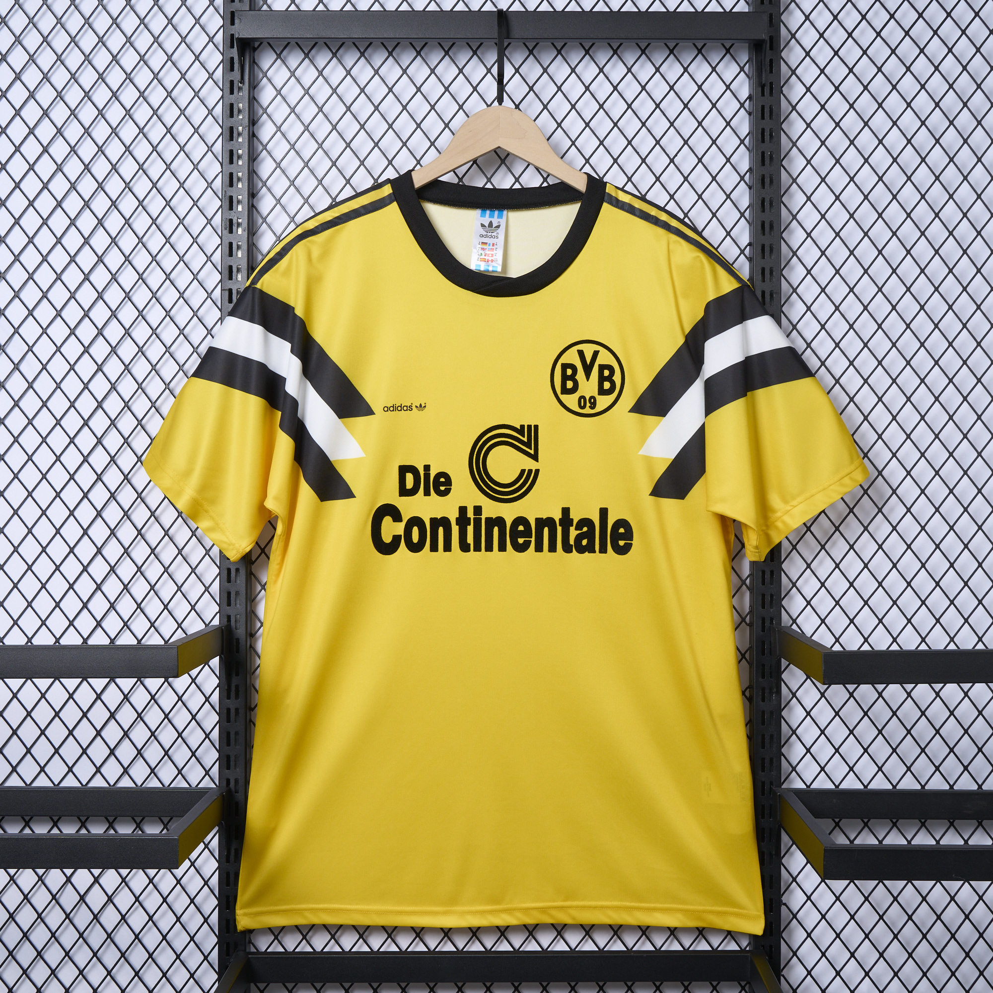 AlphaJersey-Dortmund Retro 1989 Home Shirt