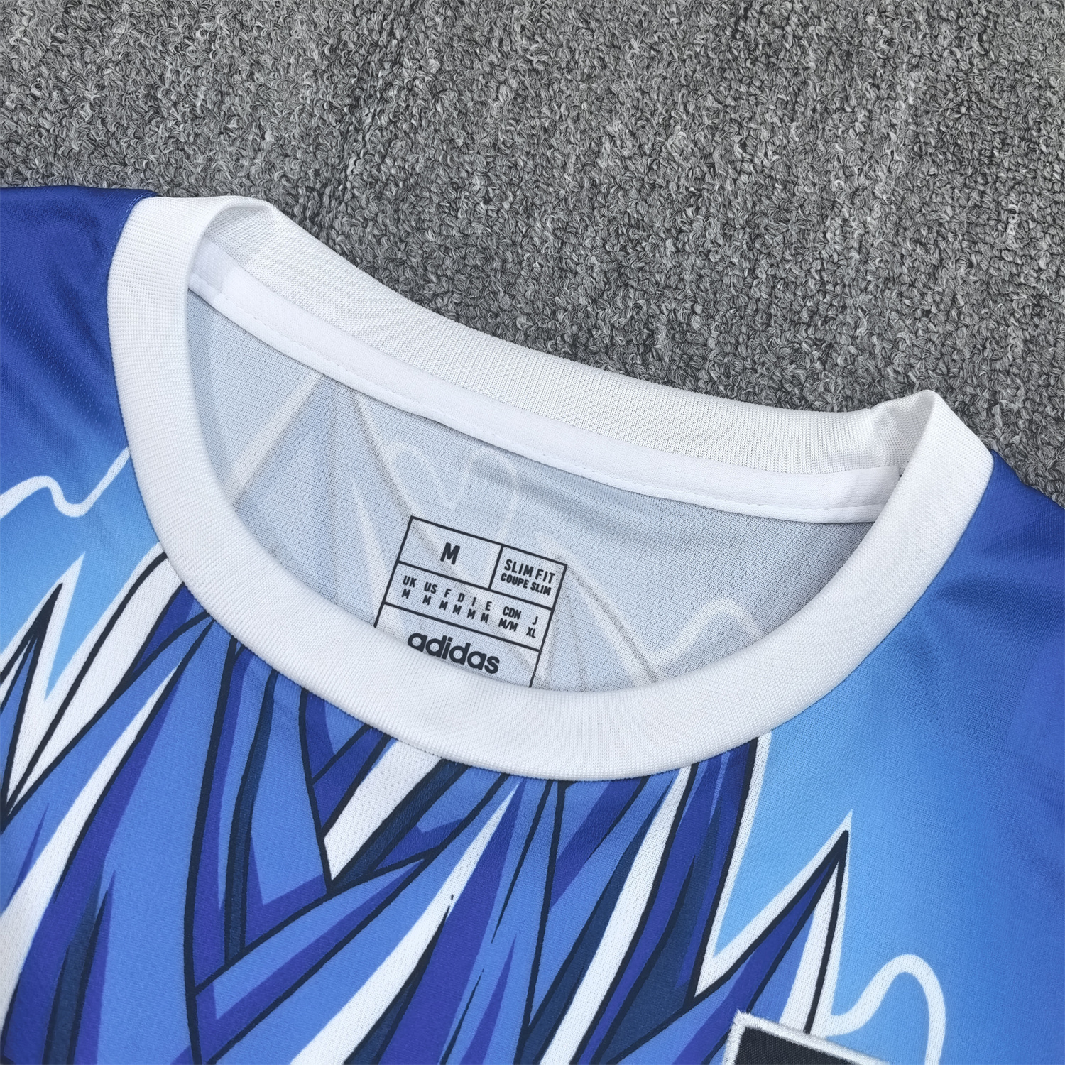 AlphaJersey-Japan 25-26 Vegeta Super Saiyan Blue Jersey - Fans Version