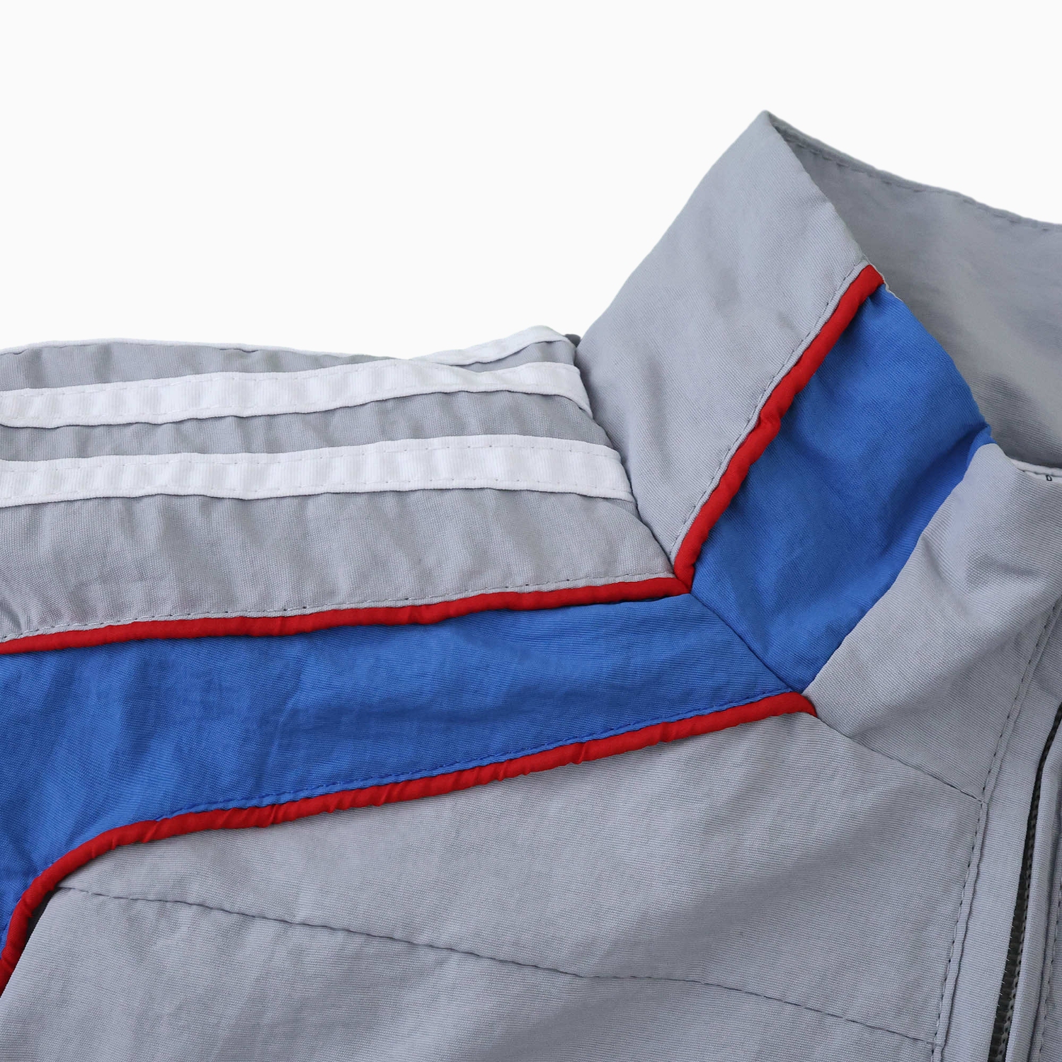 AlphaJersey-Bayern Munich 25-26 Grey Throwback Windbreaker Jacket - Grey