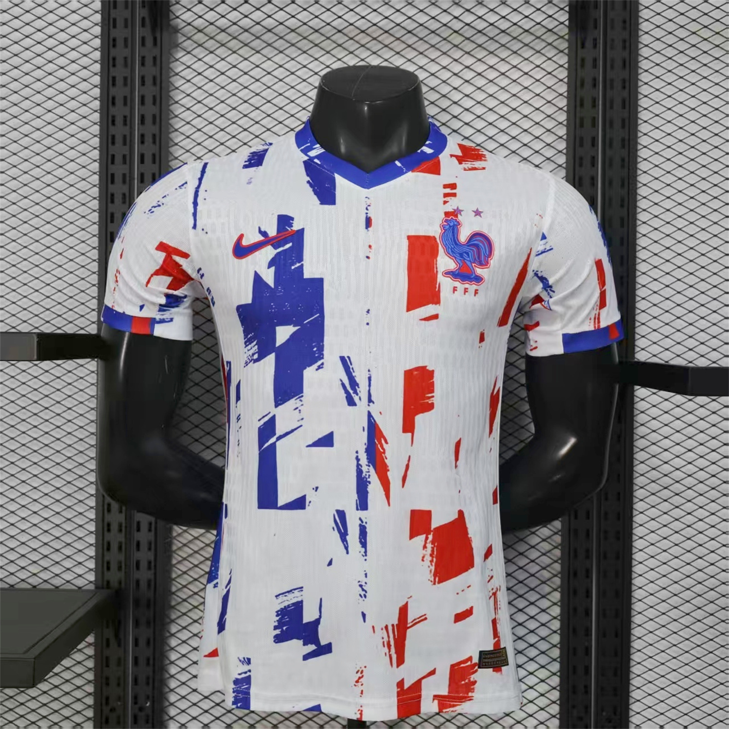 AlphaJersey-France 2026 White Red Blue Special Jersey - Player Version