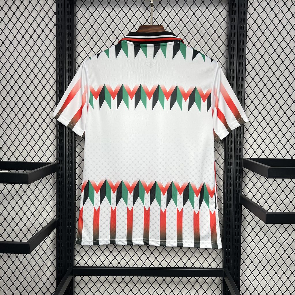 AlphaJersey-Retro Club Deportivo Palestino X Hypepeace White Throwback Jersey
