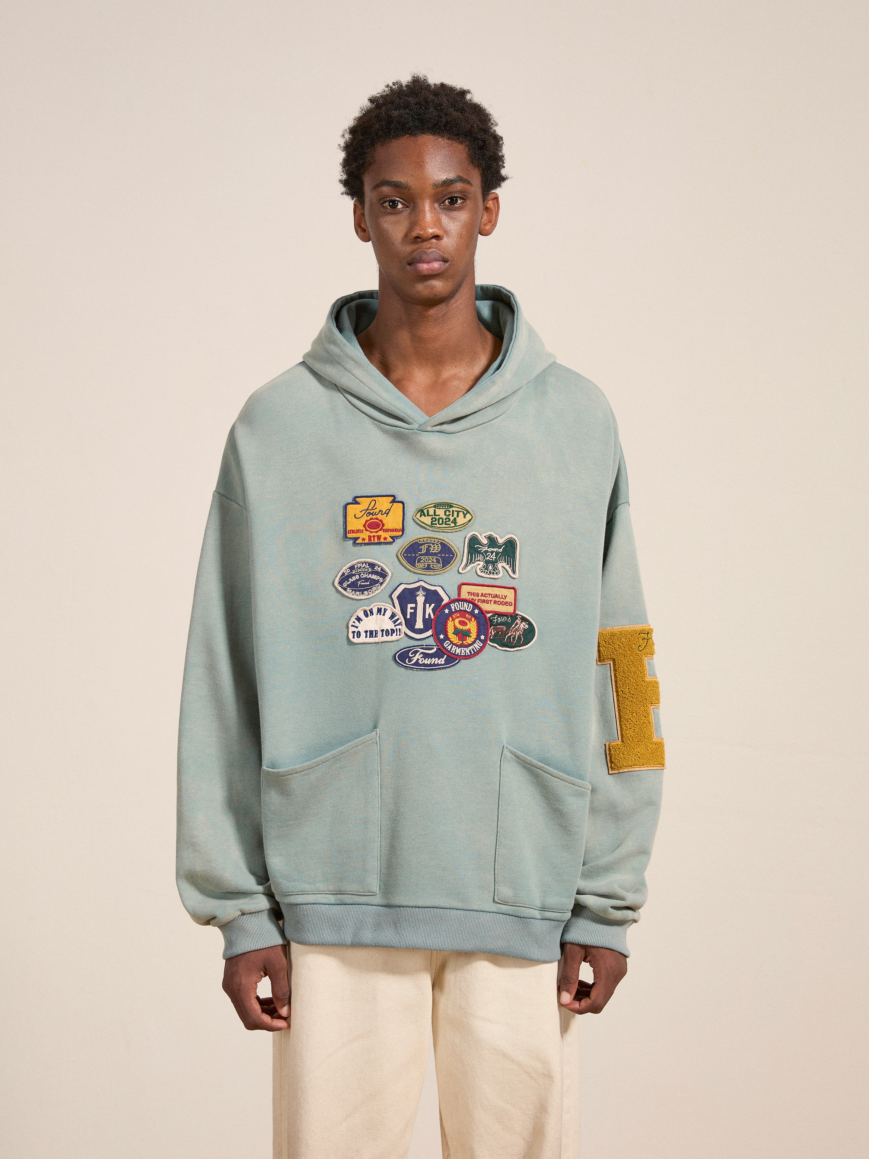 Multi Patch Hoodie | Modern Menswear by yycbvcnbmmnbm