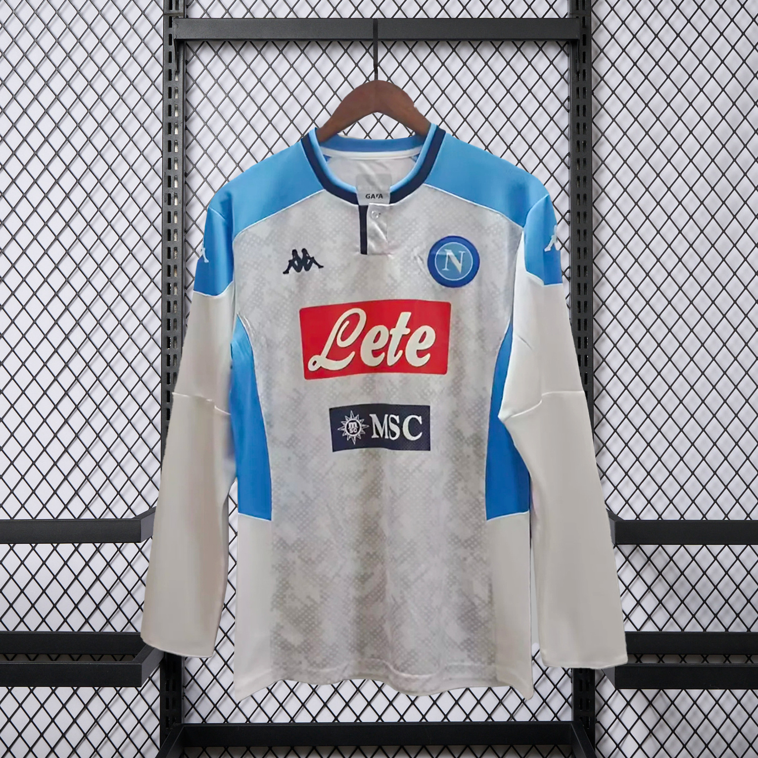 AlphaJersey-Retro Napoli 2019-20 Third Long Sleeves Jersey