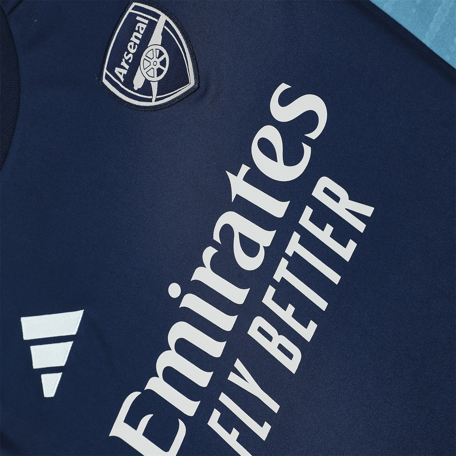 AlphaJersey-Arsenal 25-26 Short-Sleeve Training Set - Deep Blue Top & Shorts