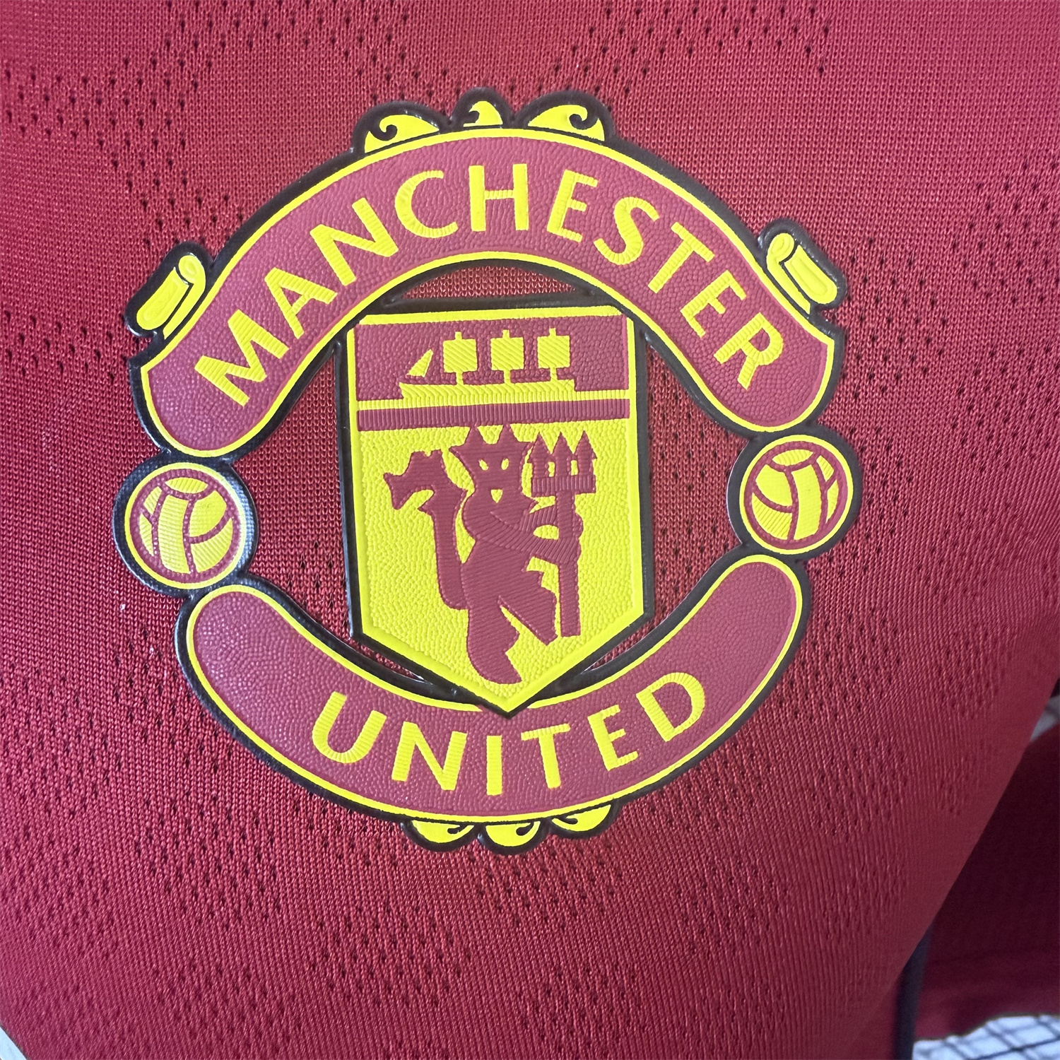 AlphaJersey-Manchester United 25-26 Home Long Sleeves Jersey - Player Version