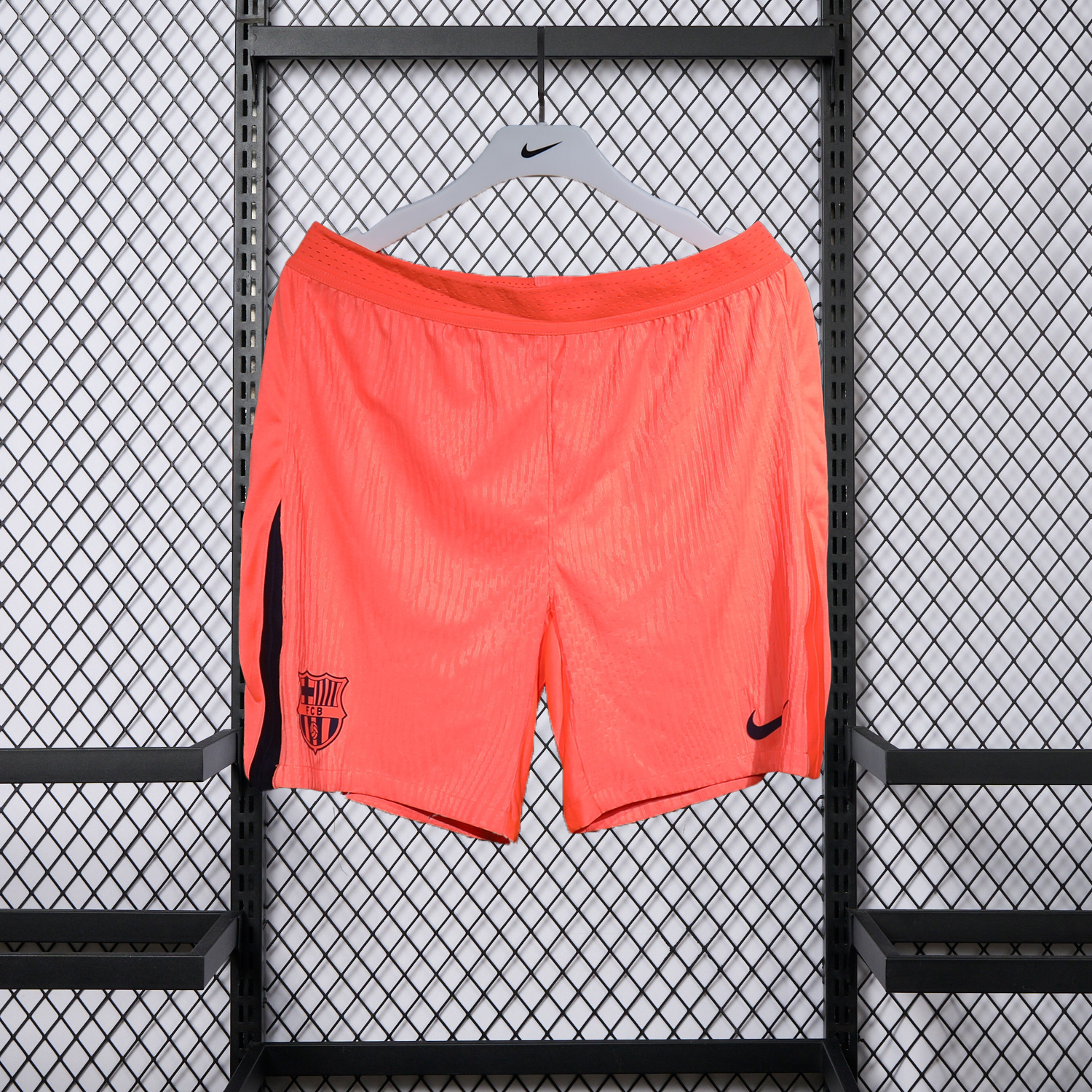 AlphaJersey-Barcelona 25-26 Third Orange Shorts - Player Version