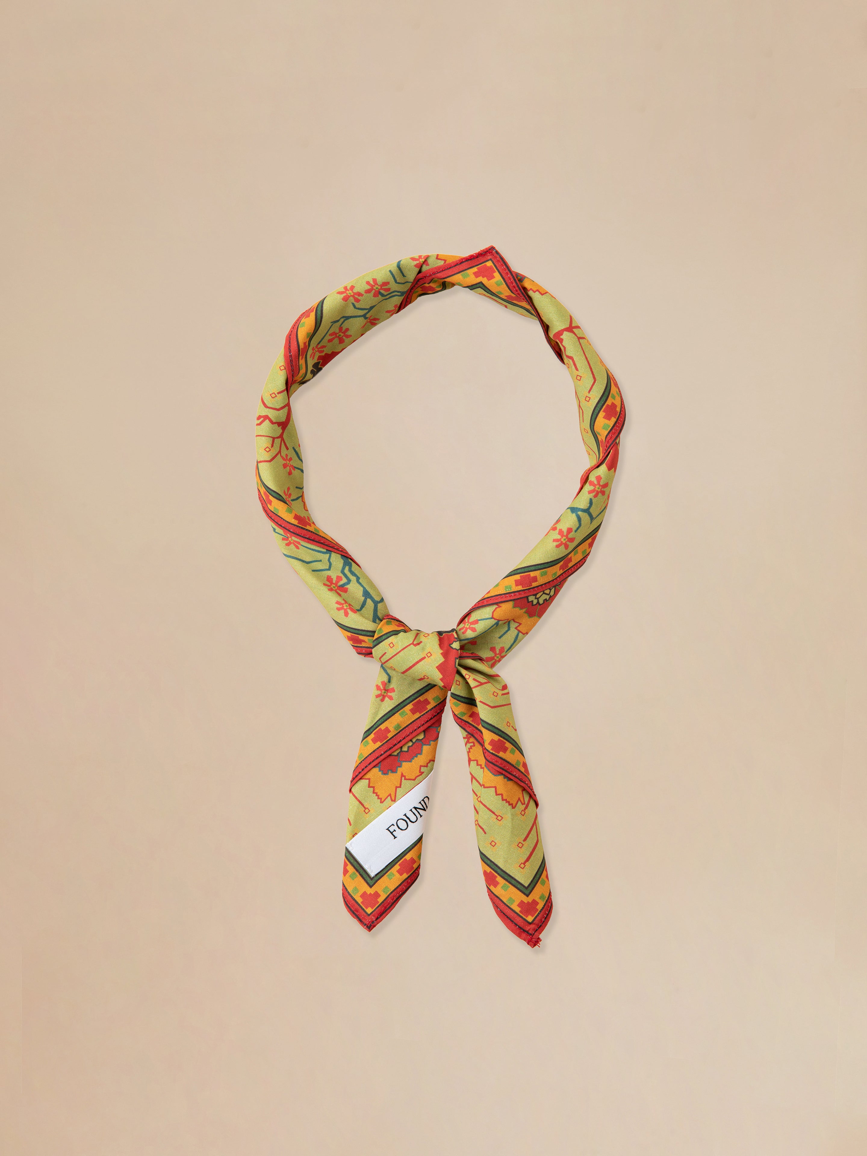 Botanical Mosaic Bandana | Modern Menswear by yycbvcnbmmnbm