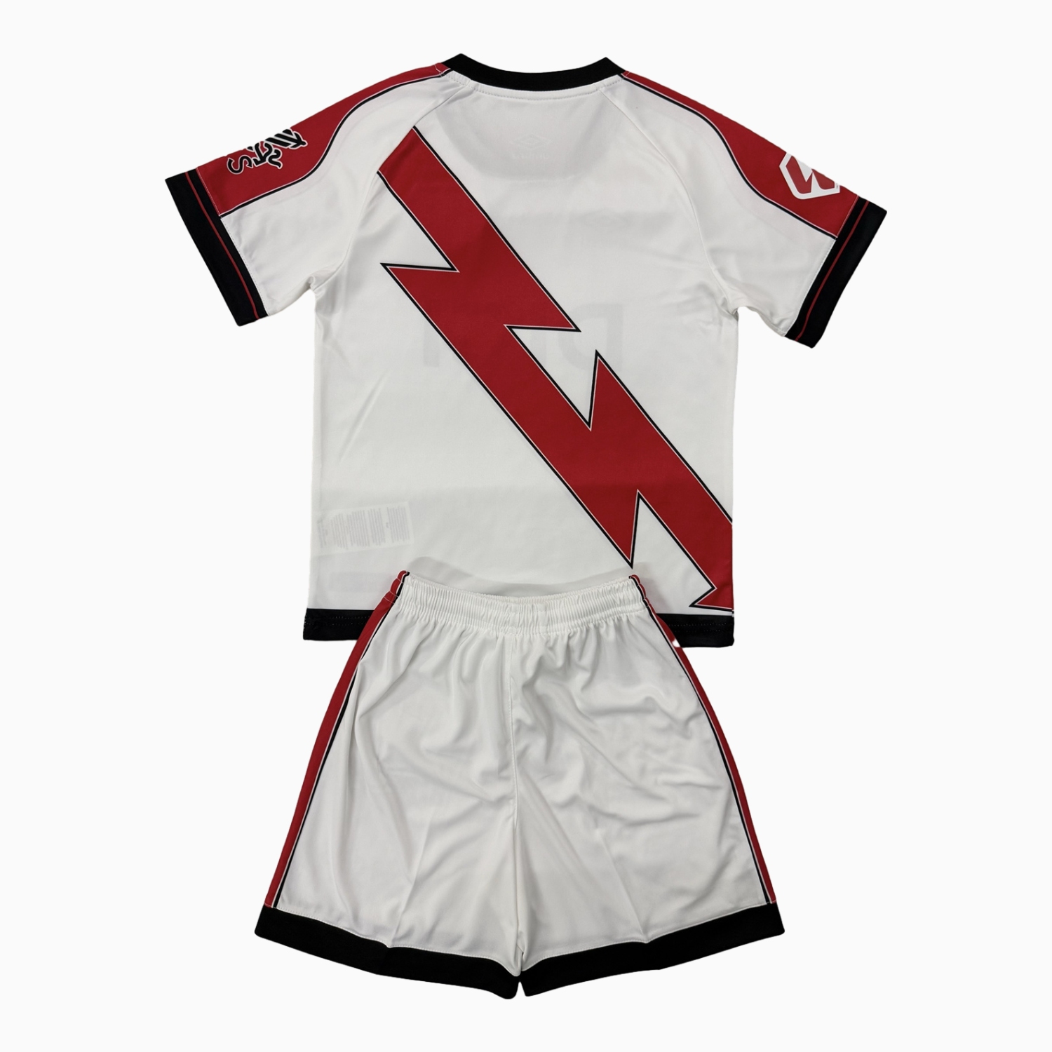 AlphaJersey-Rayo Vallecano 25-26 Home Men's Adult Jersey Set - Fans Version