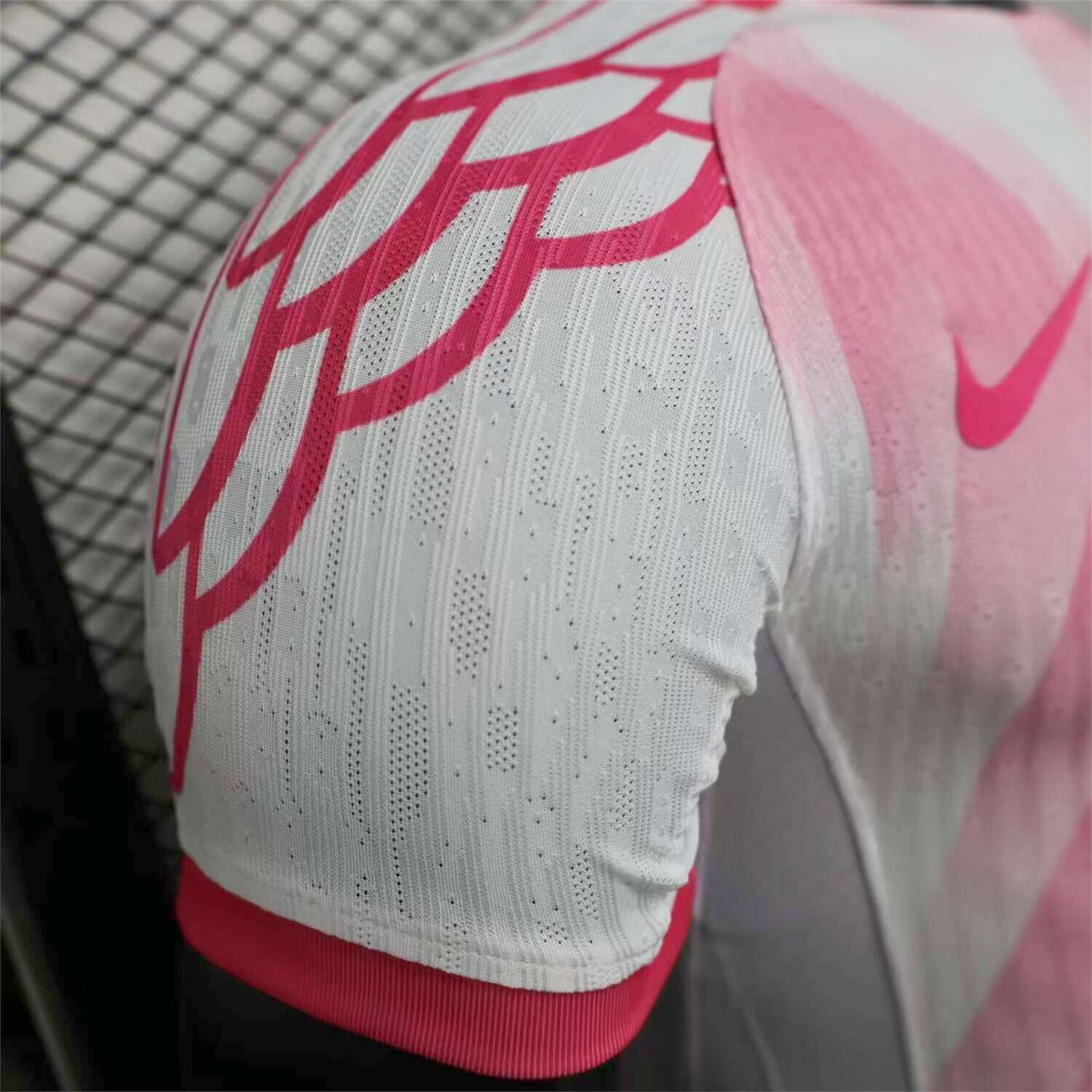 AlphaJersey-Barcelona 25-26 Red and White Diagonal Gradient Special Jersey - Player Version