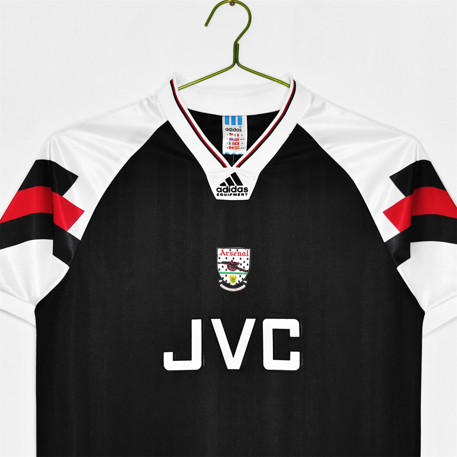 AlphaJersey-Retro Arsenal 92-94 Black Special Jersey