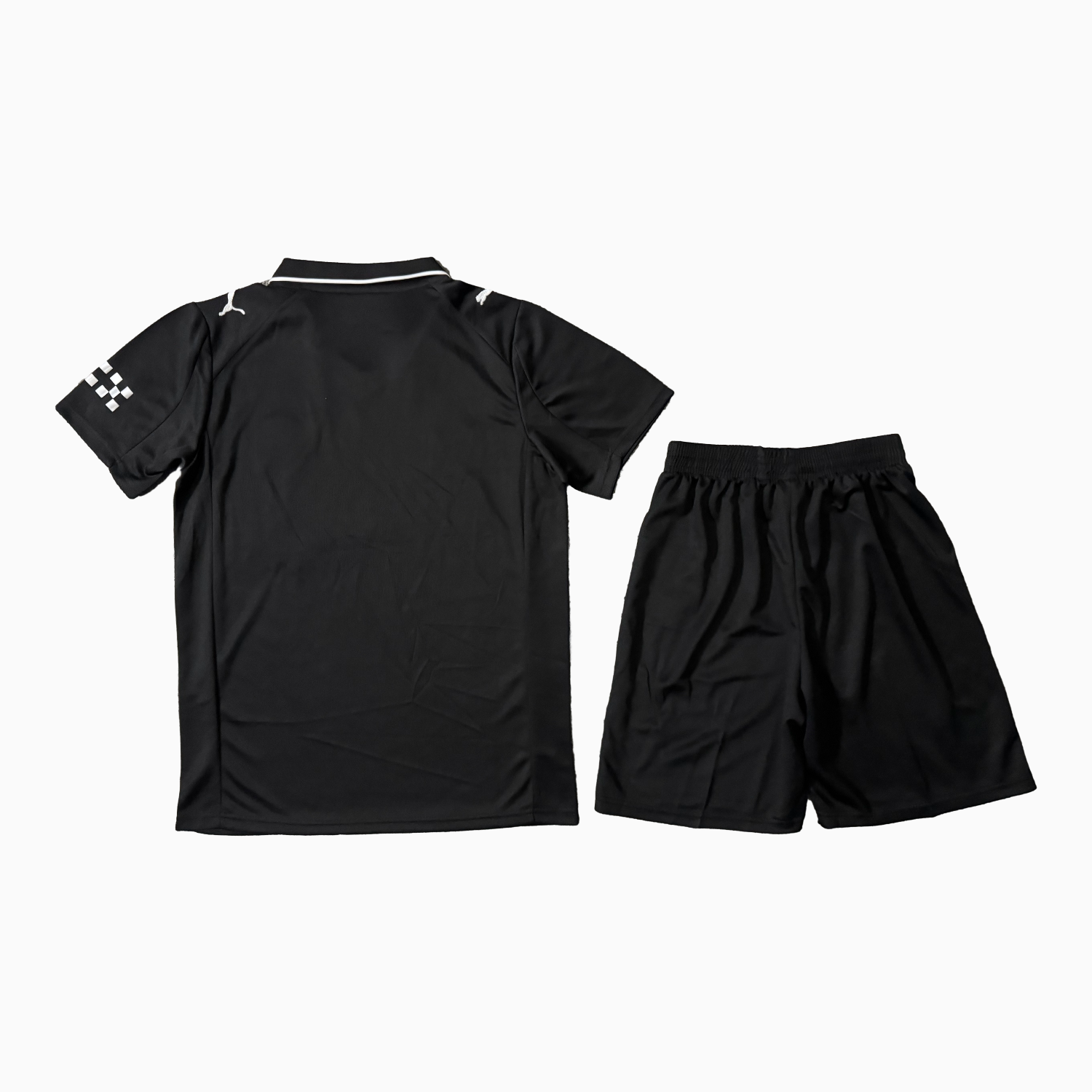 AlphaJersey-Manchester City 25-26 Away Black Men's Adult Jersey Set - Fans Version