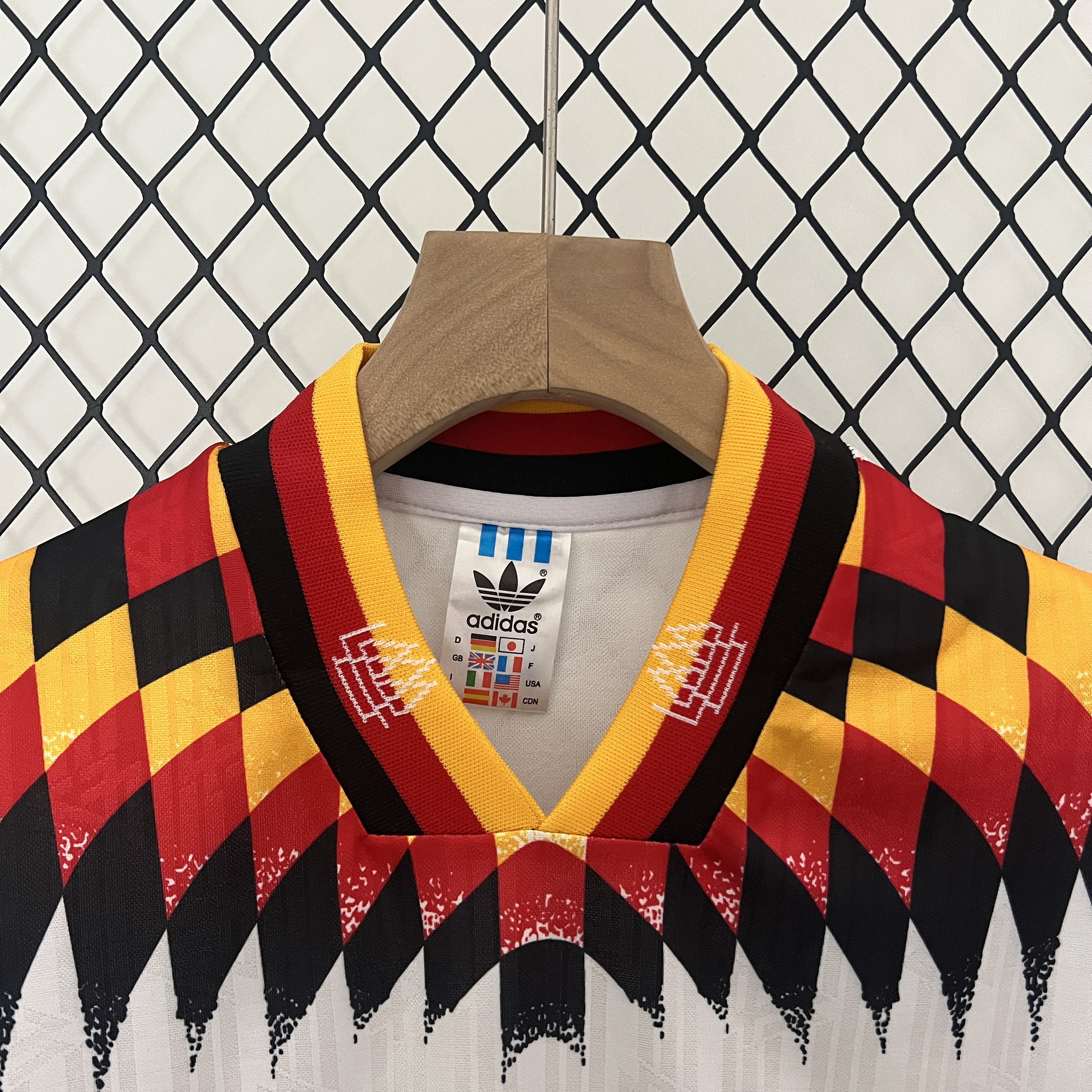 AlphaJersey-Retro Germany 1994 Home Stadium Kids Kit