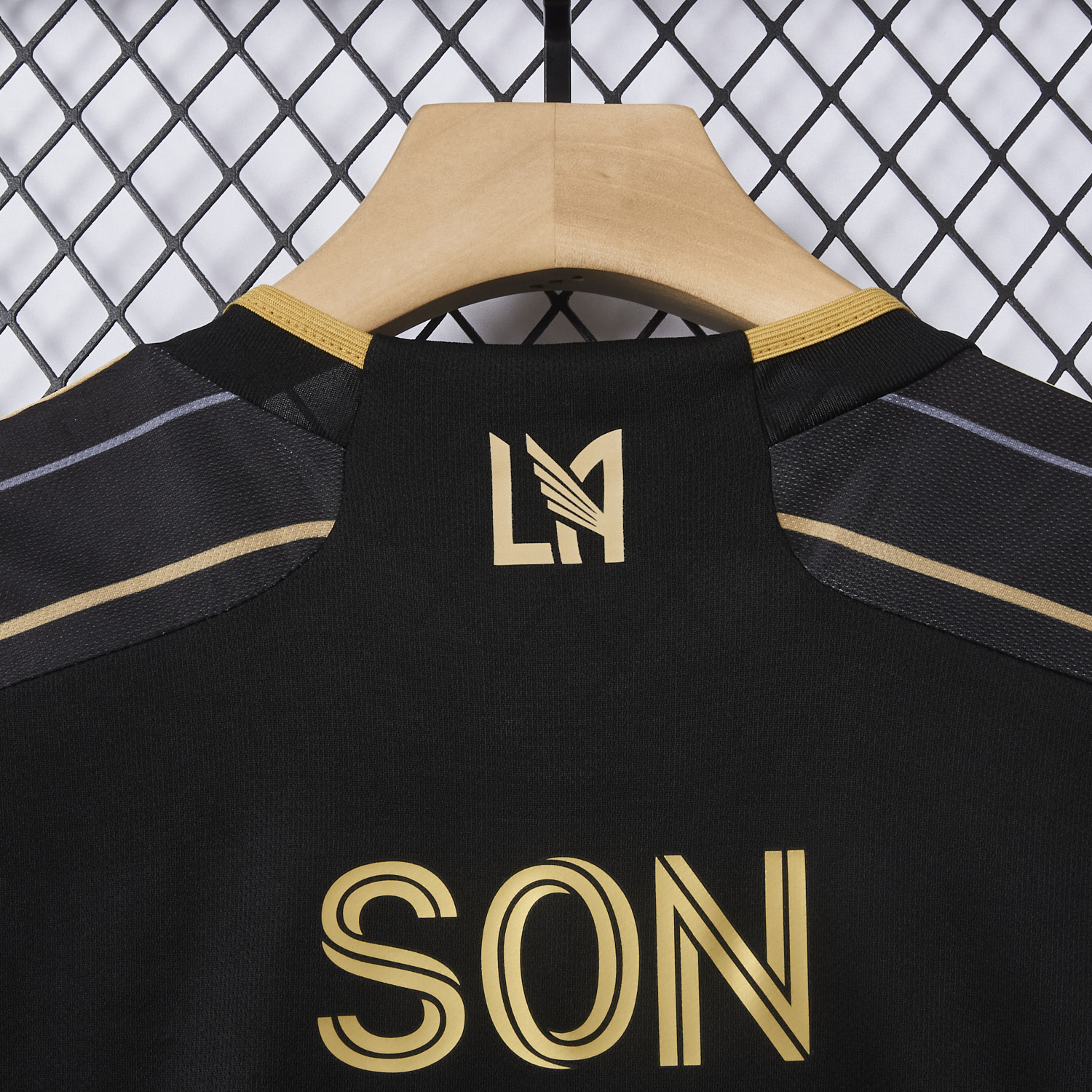 AlphaJersey-Los Angeles FC 25-26 Home Black Jersey - Fans Version
