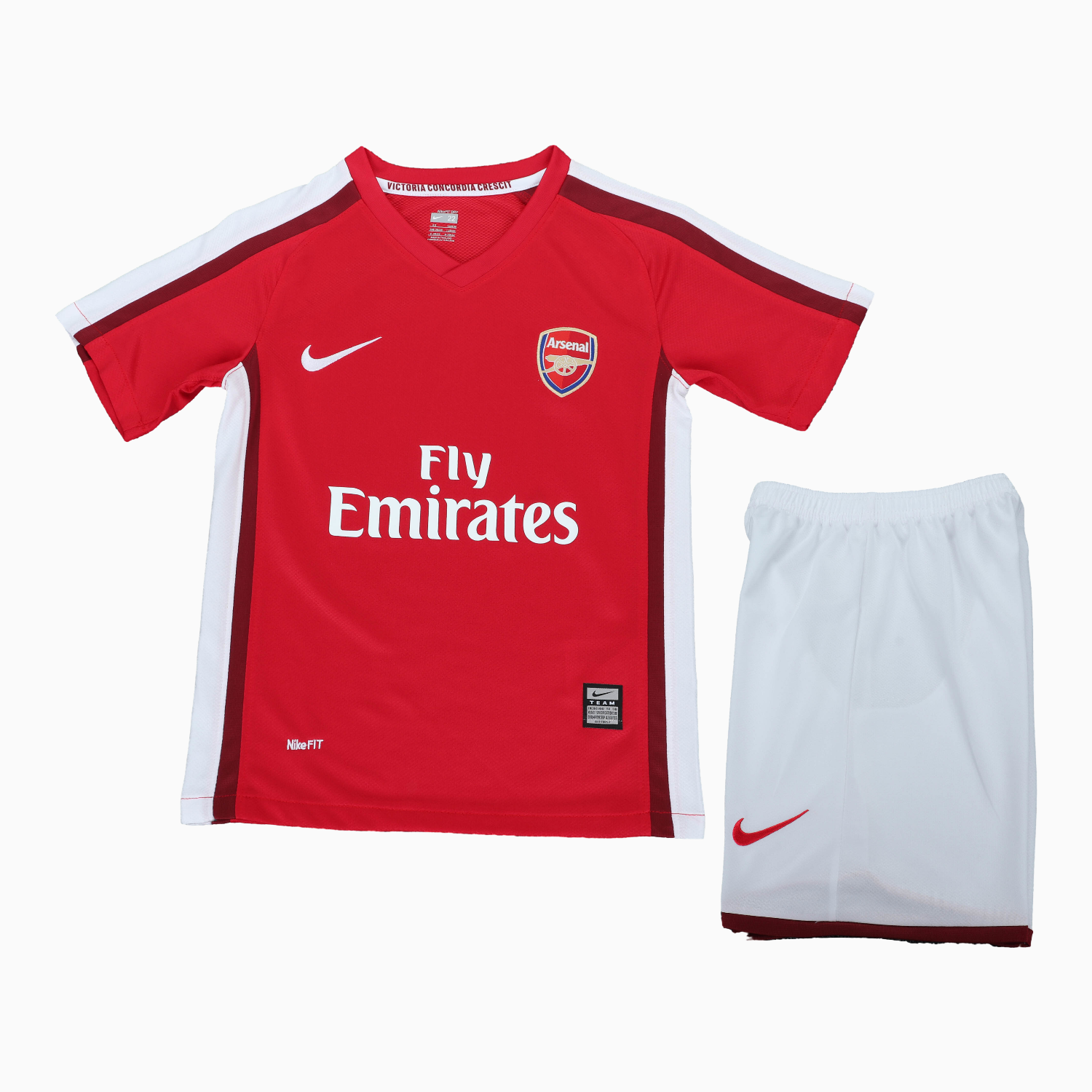 AlphaJersey-Retro Arsenal 2008-10 Home Kids Kit