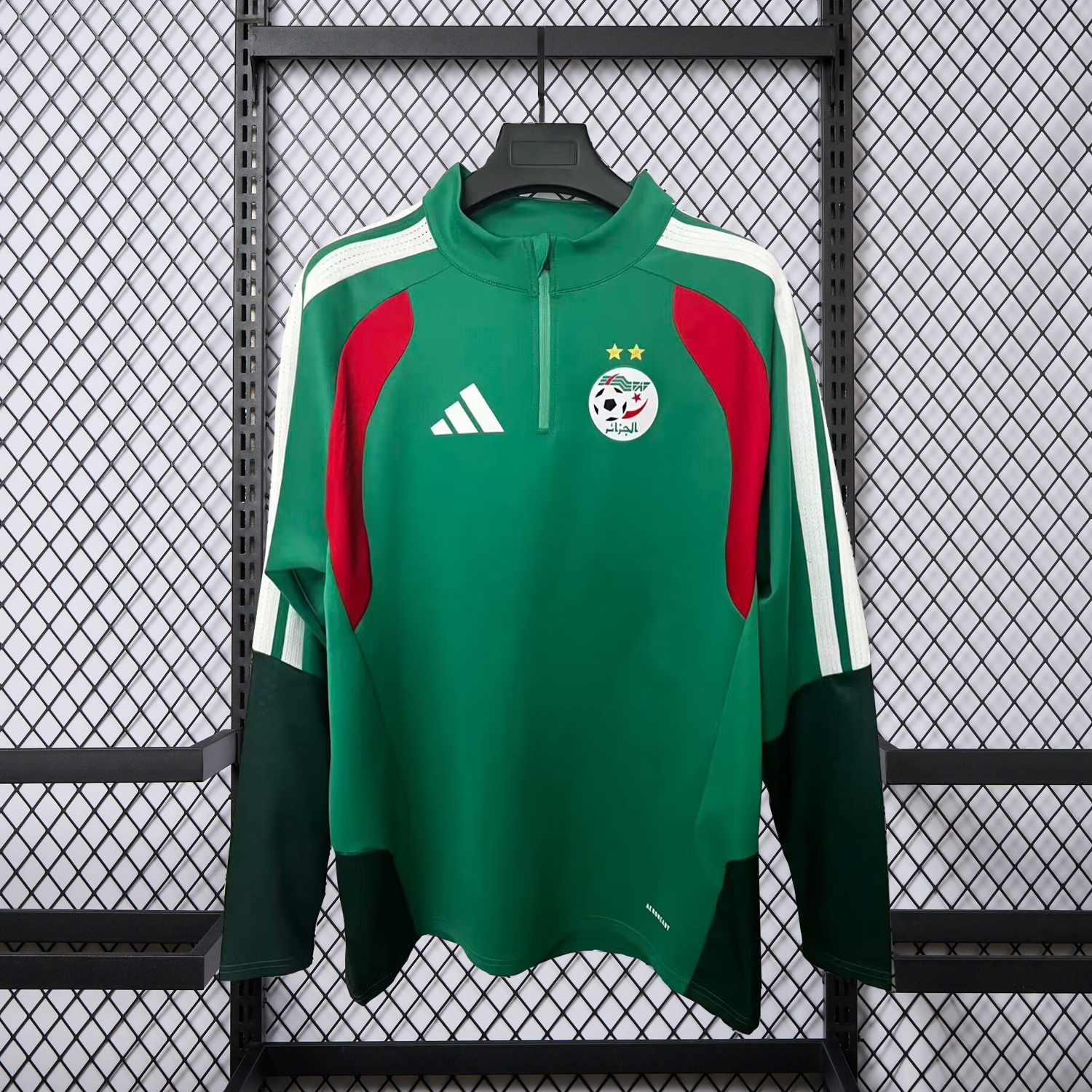 AlphaJersey-Algeria 25-26 Home Unisex Pullover Hoodie