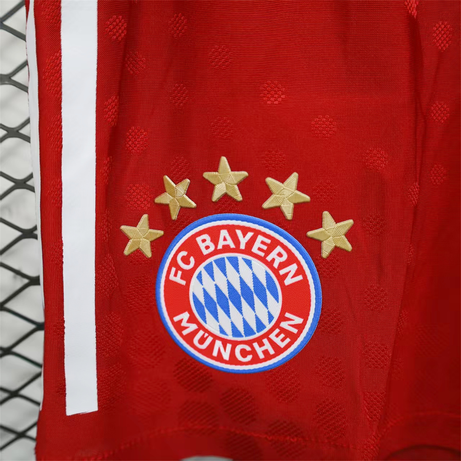 AlphaJersey-Bayern Munich 25-26 Home Red Shorts - Player Version