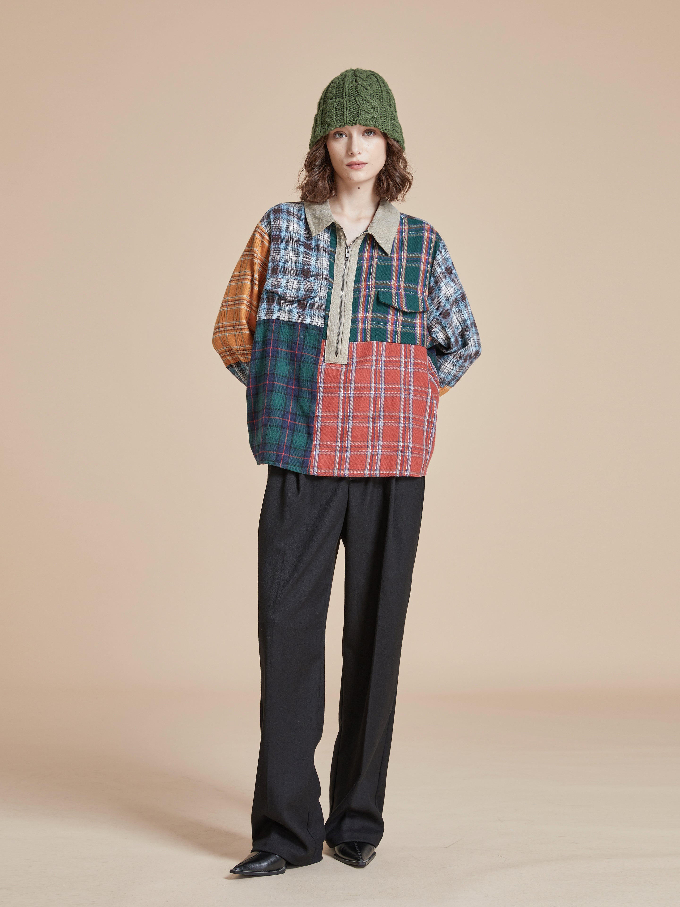 Multi Plaid Tartan Shirt | Modern Menswear by yycbvcnbmmnbm