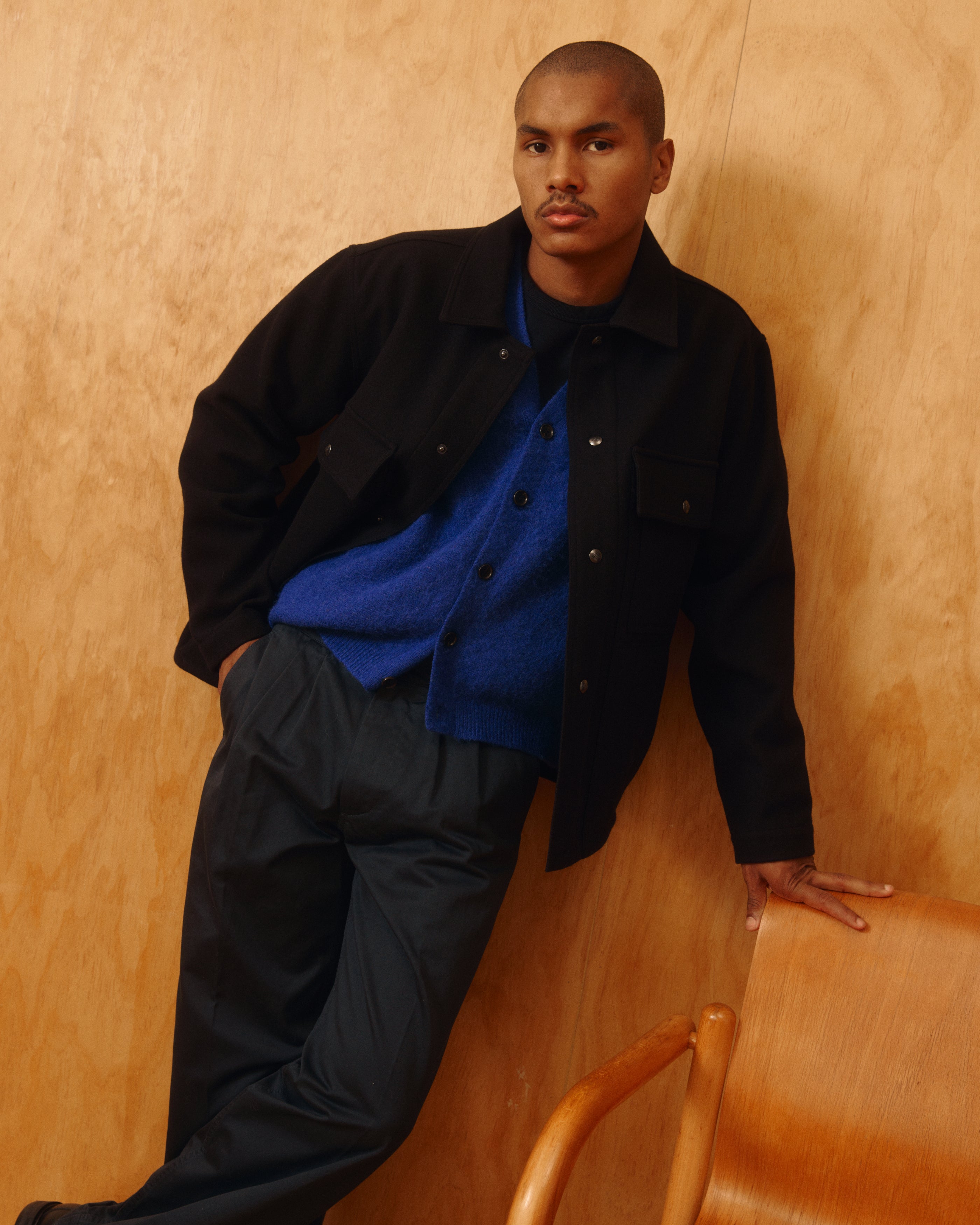 Amos Alpaca Cardigan | Modern Menswear by yycbvcnbmmnbm