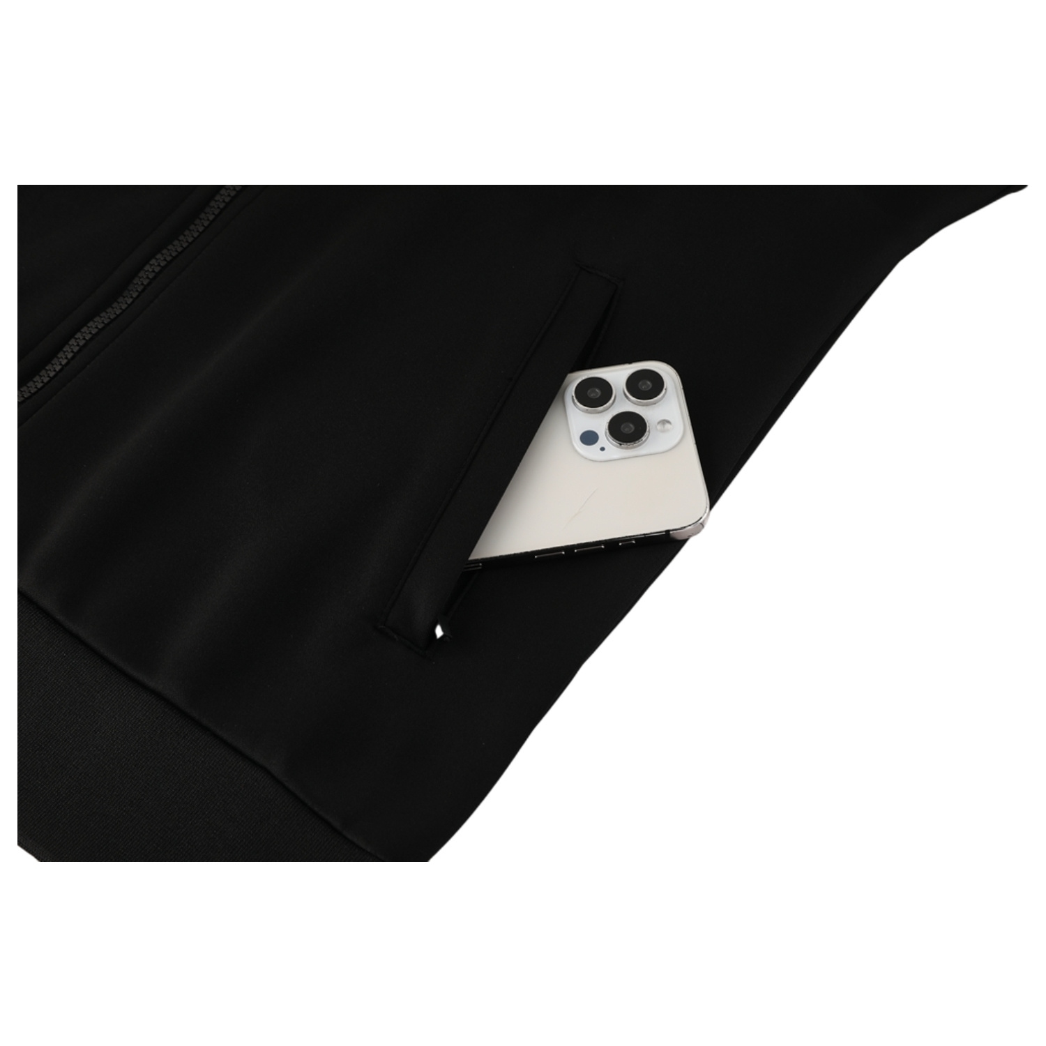 AlphaJersey-Barcelona 25-26 Jacket Training Tracksuit - Black top & Black Pants