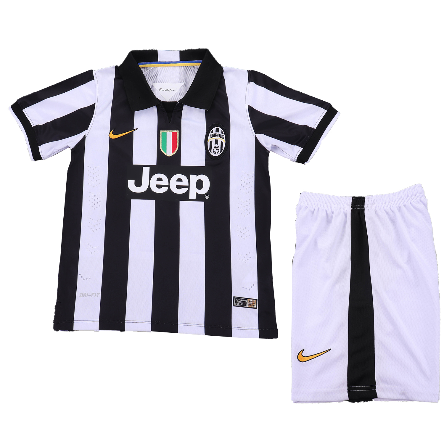 AlphaJersey-Retro Juventus 2014-15 Home Kids Kit