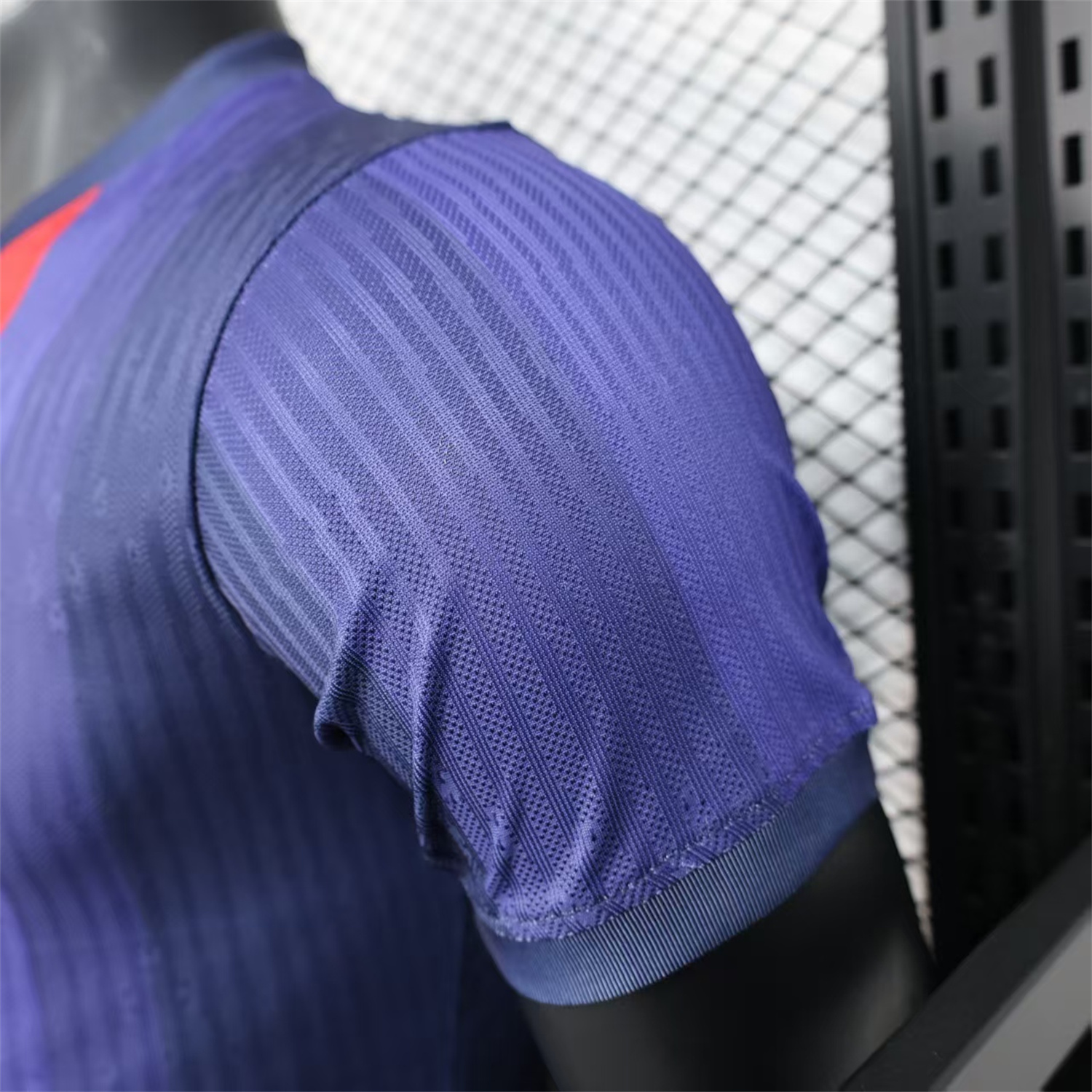 AlphaJersey-Barcelona 25-26 Big LOGO Red & Blue Stripe Special Edition Jersey - Player Version