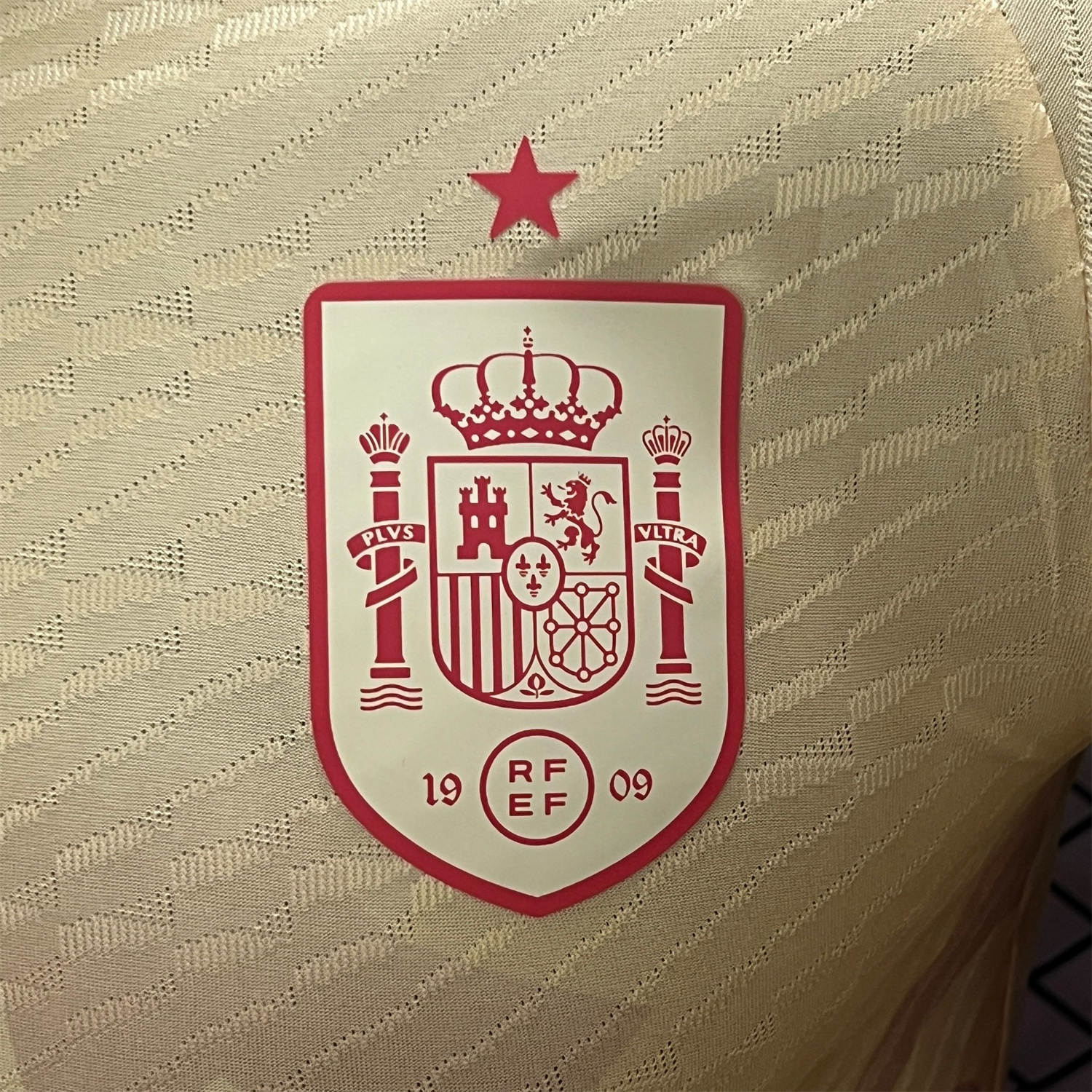 AlphaJersey-Spain 2024 Yellow Special Edition Jersey - Player Version