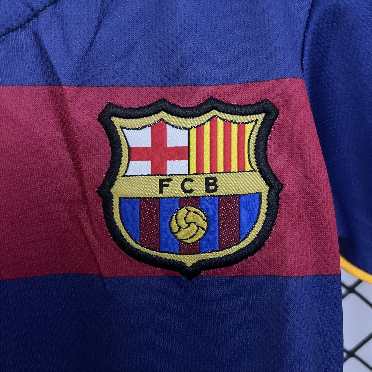 AlphaJersey-Retro Barcelona 2015-16 Home Kids Kit