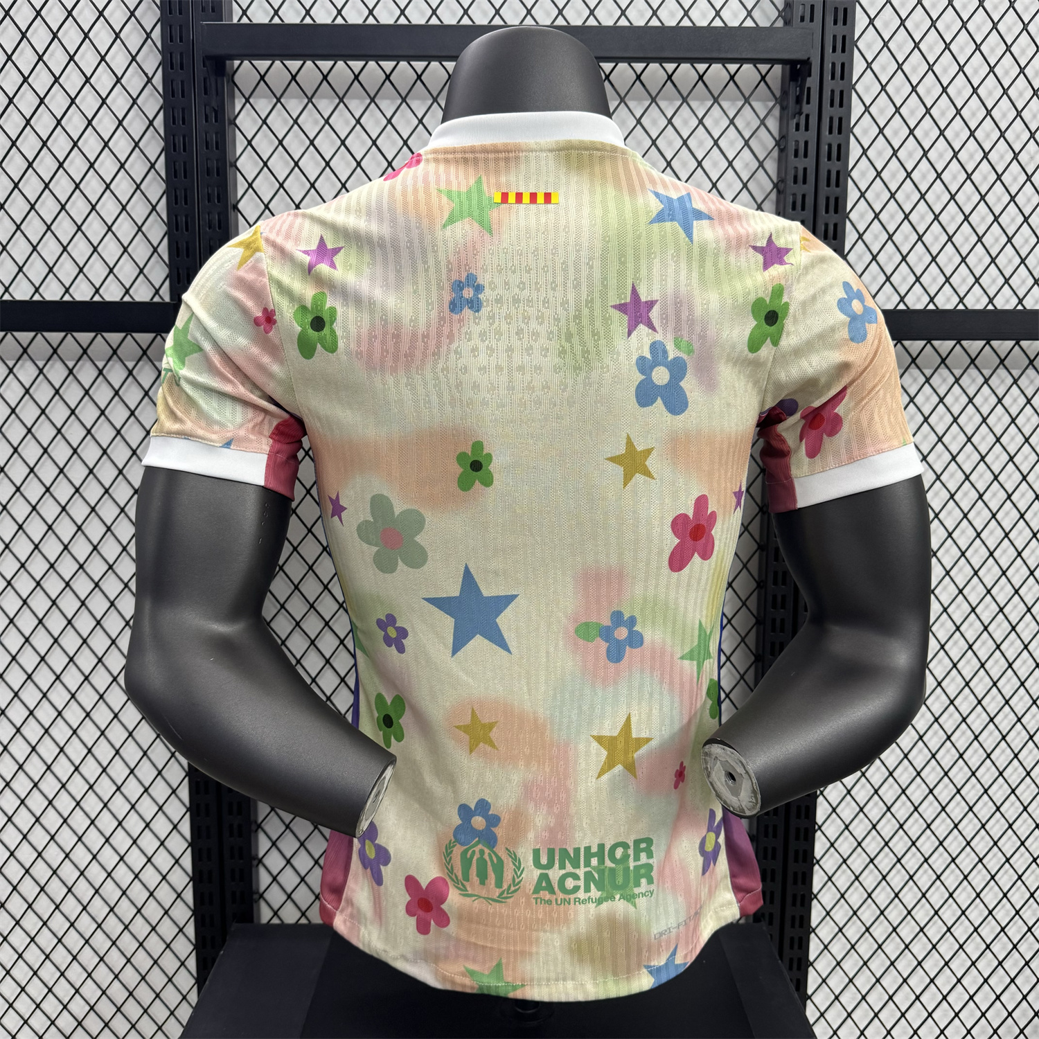 AlphaJersey-Barcelona 25-26 Golf Color Petals Special Yellow Jersey - Player Version