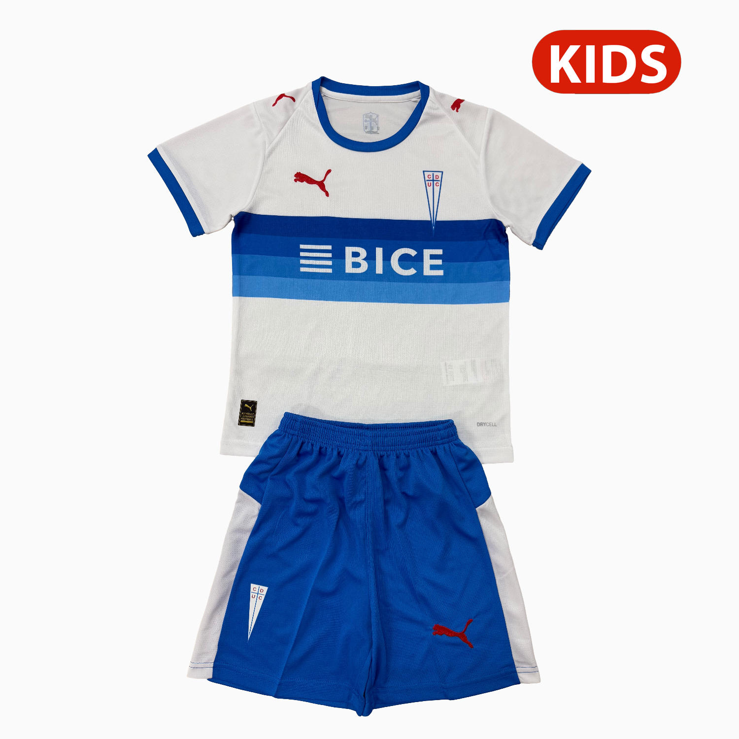 AlphaJersey-Universidad Católica del Chile 2026 Home Kids Kit