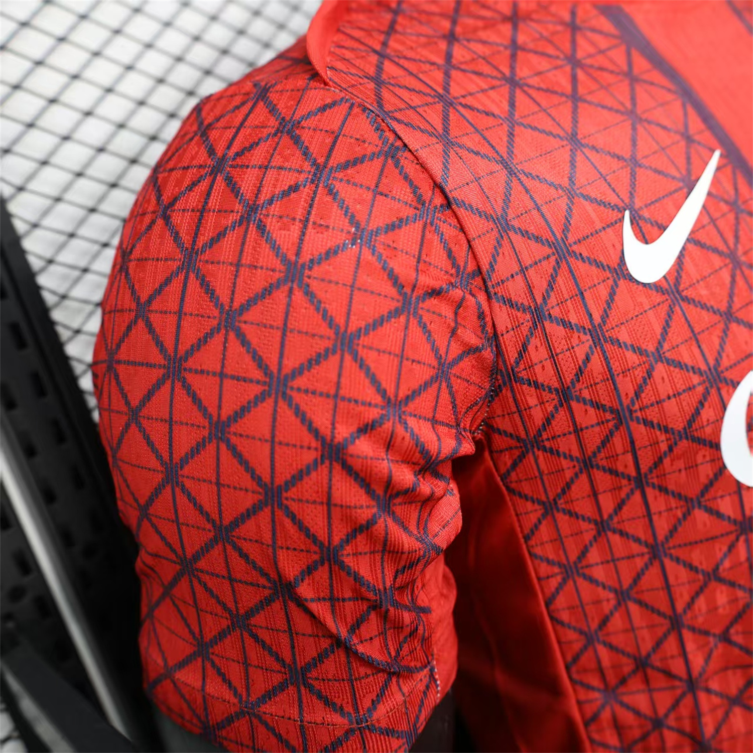 AlphaJersey-Paris Saint-Germain PSG 25-26 Red Pre-Match Training Jersey - Player Version