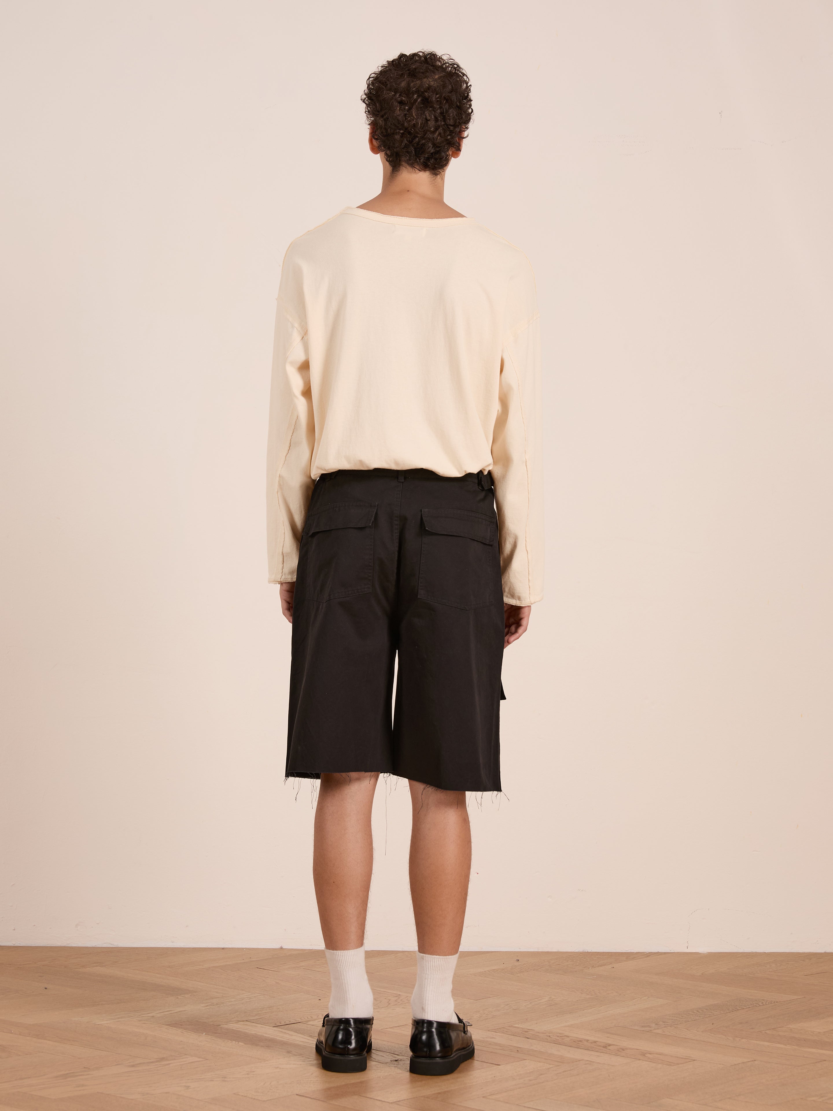 Parachute Cargo Twill Shorts | Modern Menswear by yycbvcnbmmnbm