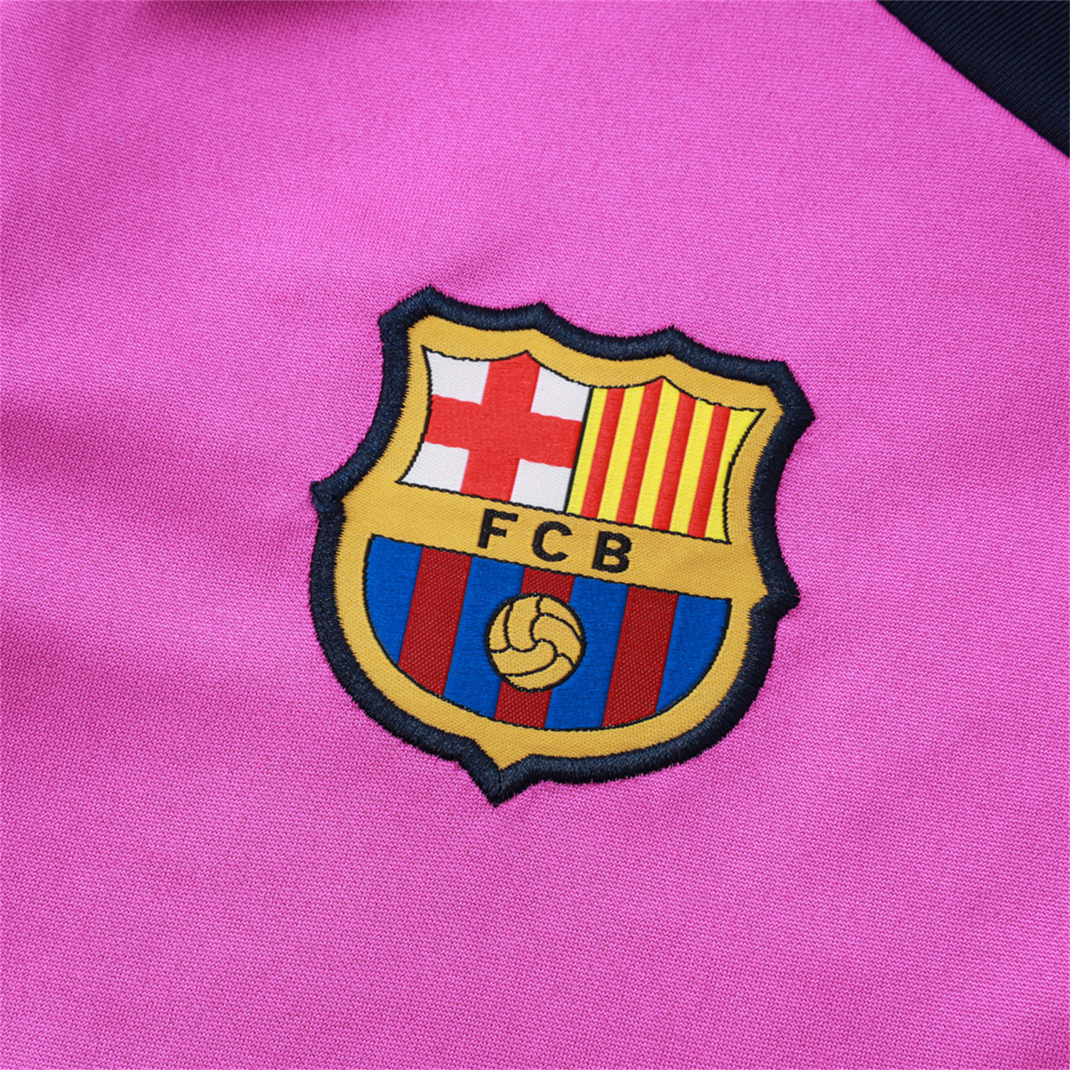 AlphaJersey-Barcelona 25-26 Long Sleeve Training Set - Purple Top and Deep Blue Pants