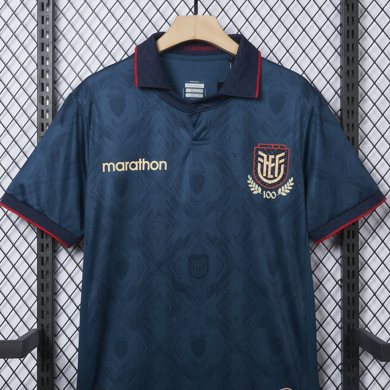 AlphaJersey-Ecuador 2025 Centenary Away Jersey - Fans Version