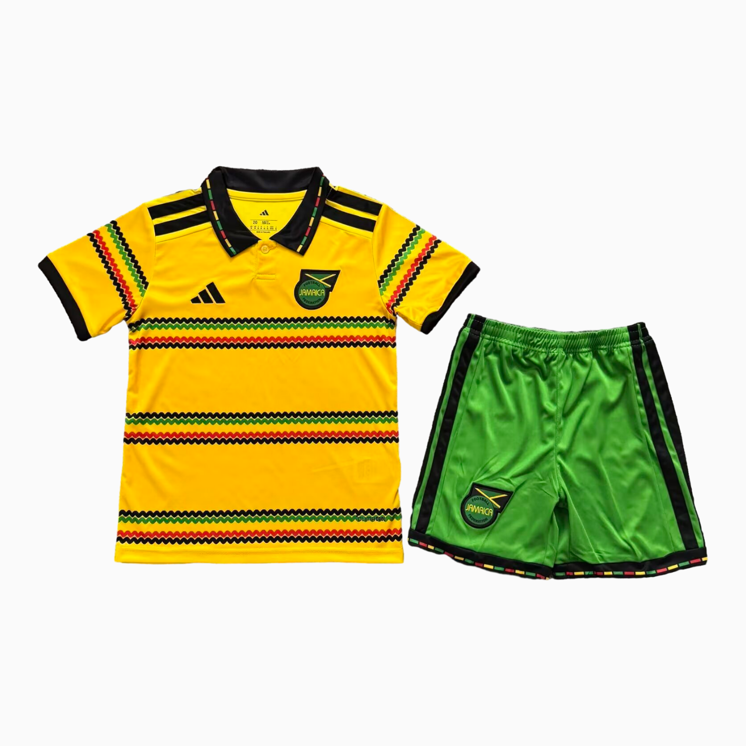 AlphaJersey-Jamaica 2026 Home Kids Kit