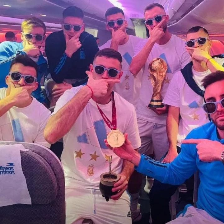 AlphaJersey-Three Star Argentina Champion Shirt 2022 World Cup