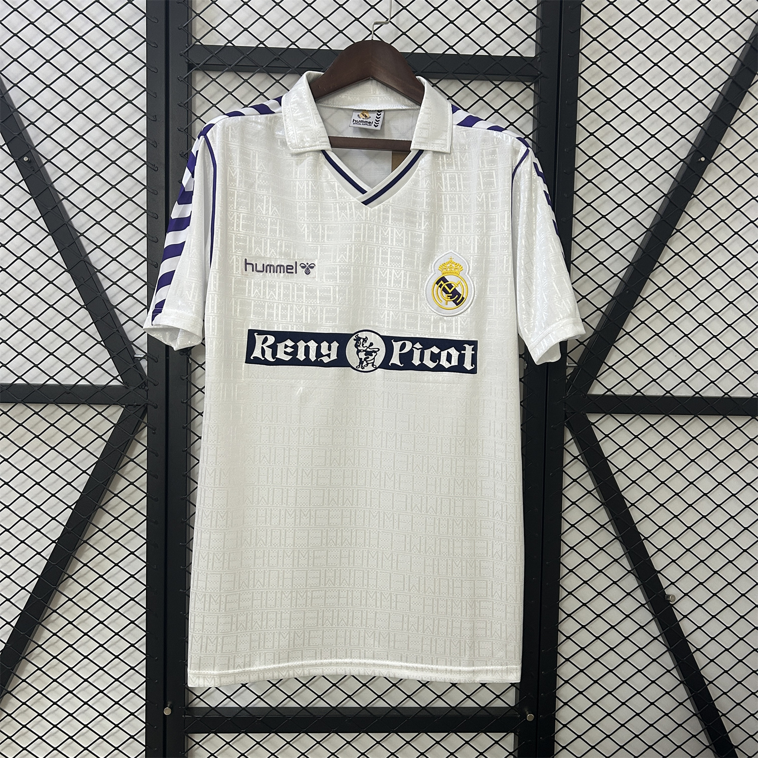 AlphaJersey-Retro Real Madrid 1989-90 Home Jersey