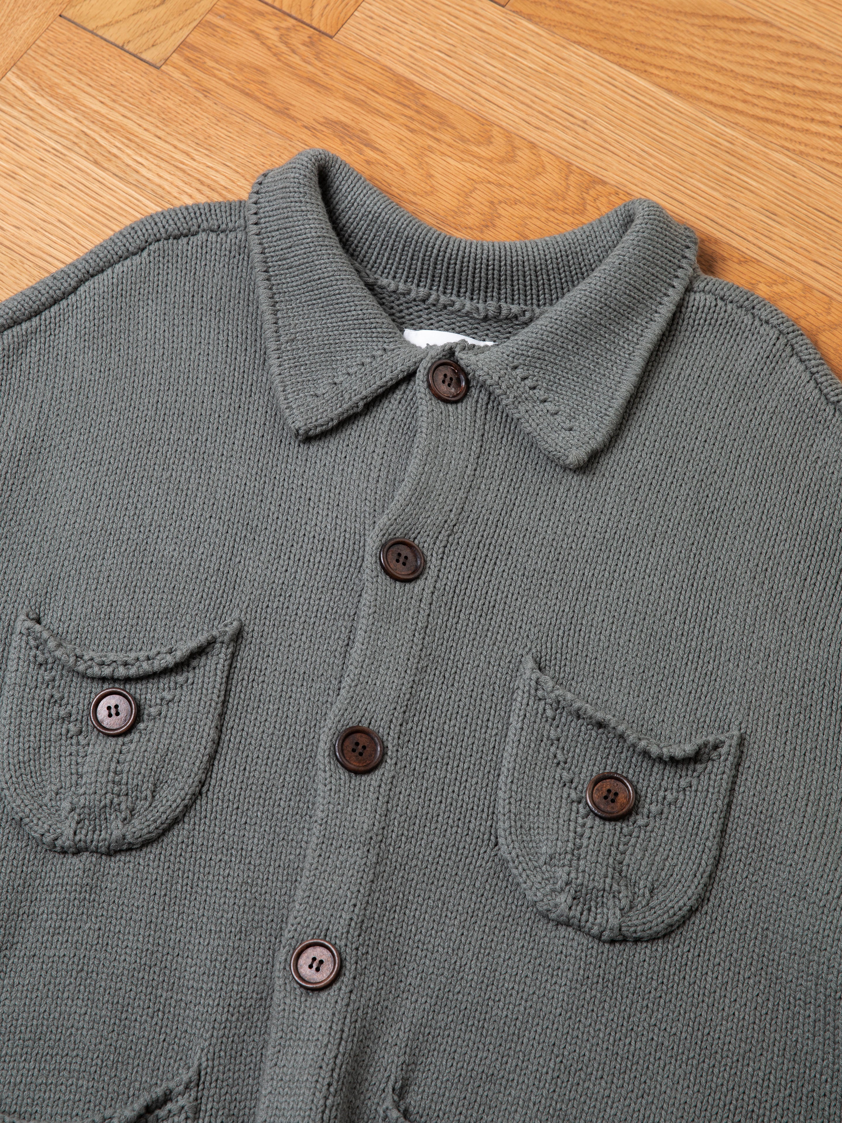 Hunter Knit Collared Cardigan | Modern Menswear by yycbvcnbmmnbm
