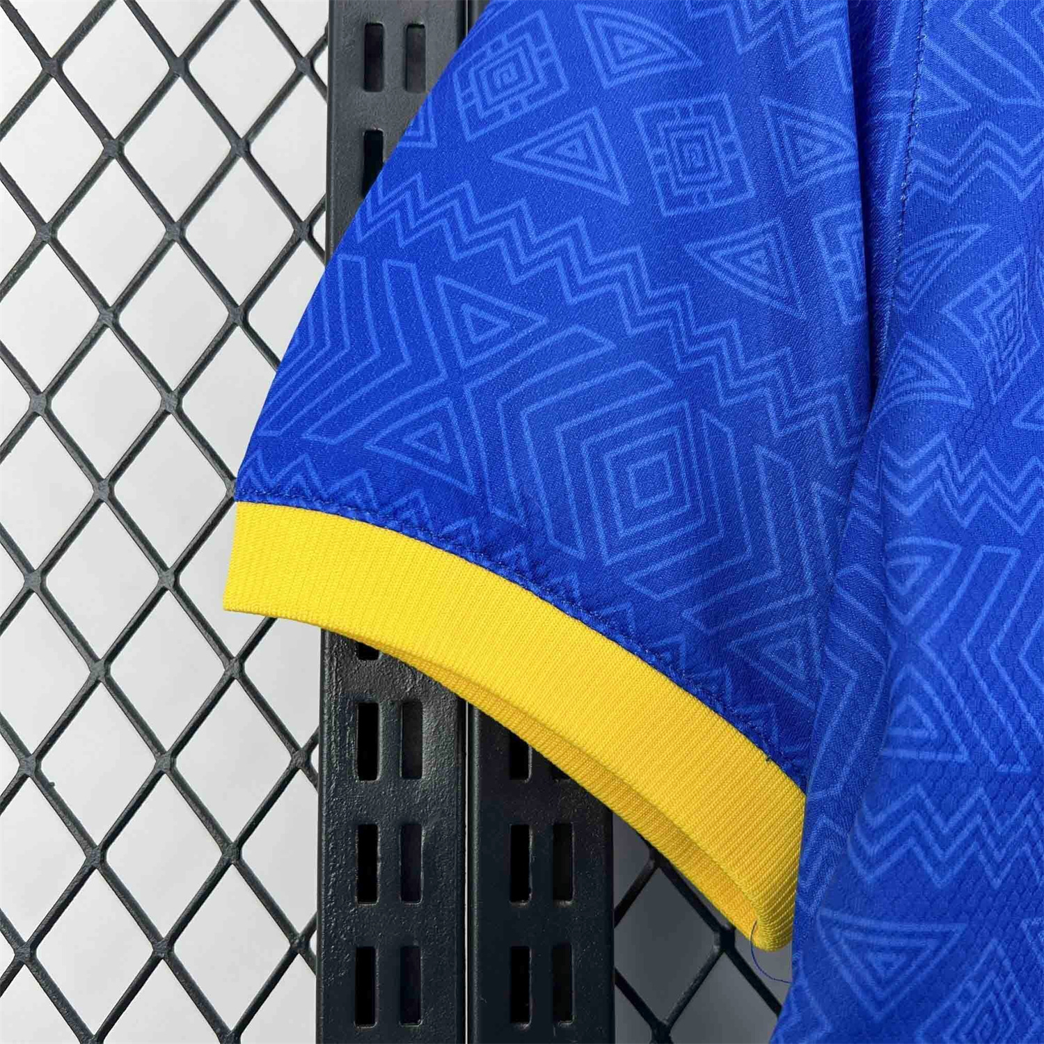 AlphaJersey-Brazil 2026 Diamond Texture Blue Special Jersey - Fans Version