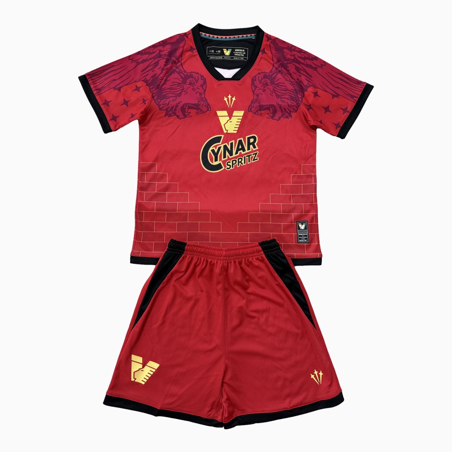 AlphaJersey-Venezia FC 25-26 Fourth Men's Adult Jersey Set - Fans Version