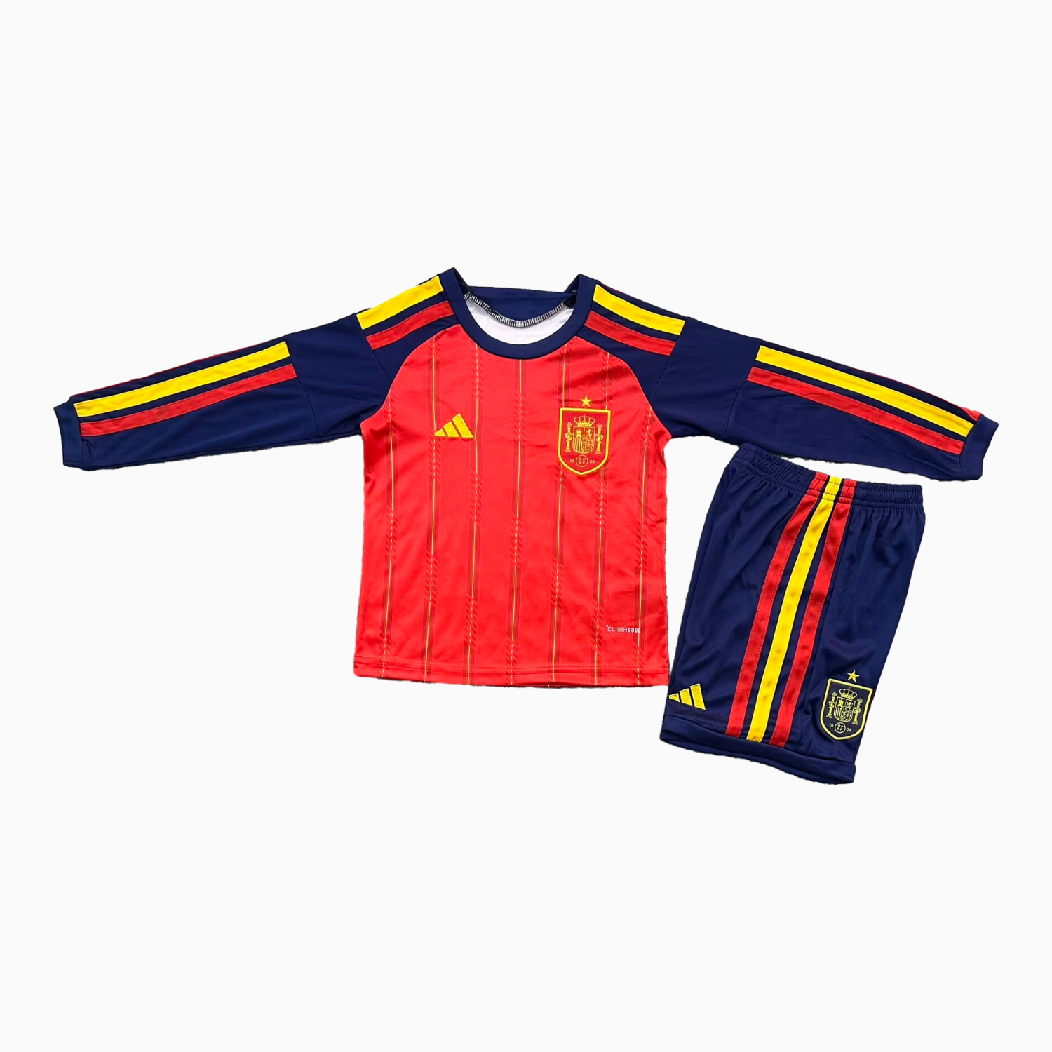 AlphaJersey-Spain 2026 Home Long Sleeves Kids Kit