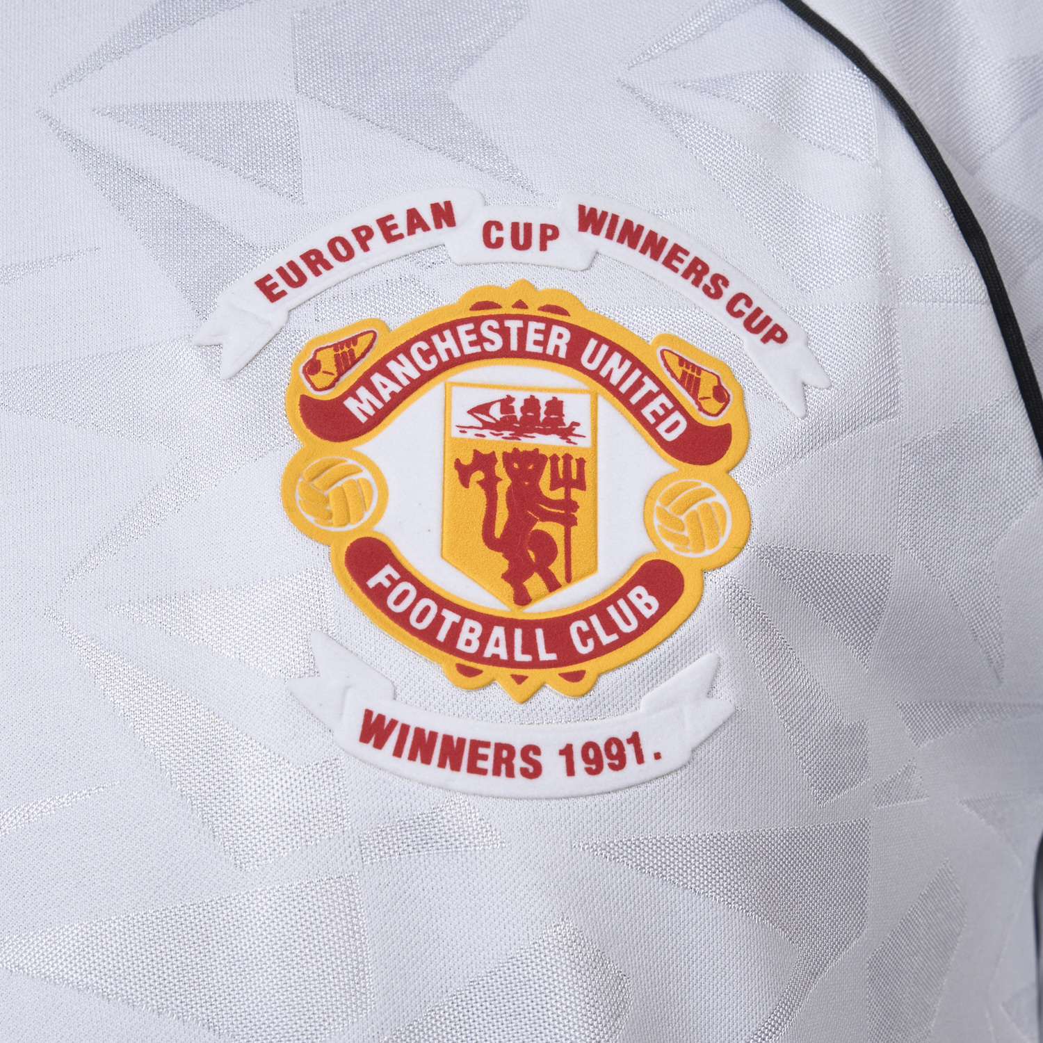 AlphaJersey-Retro Manchester United 1991 Third Remake Jersey - European Cup Winners' Cup Winners - Player Version