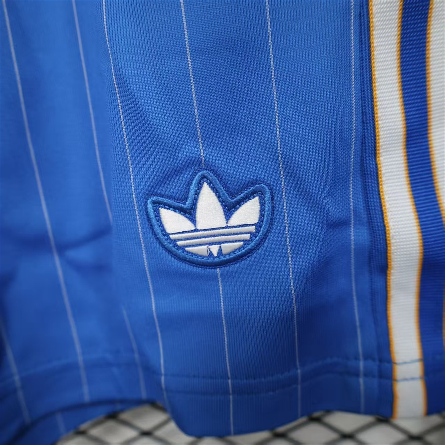 AlphaJersey-Real Madrid 25-26 Trefoil Blue Travel Shorts - Player Version