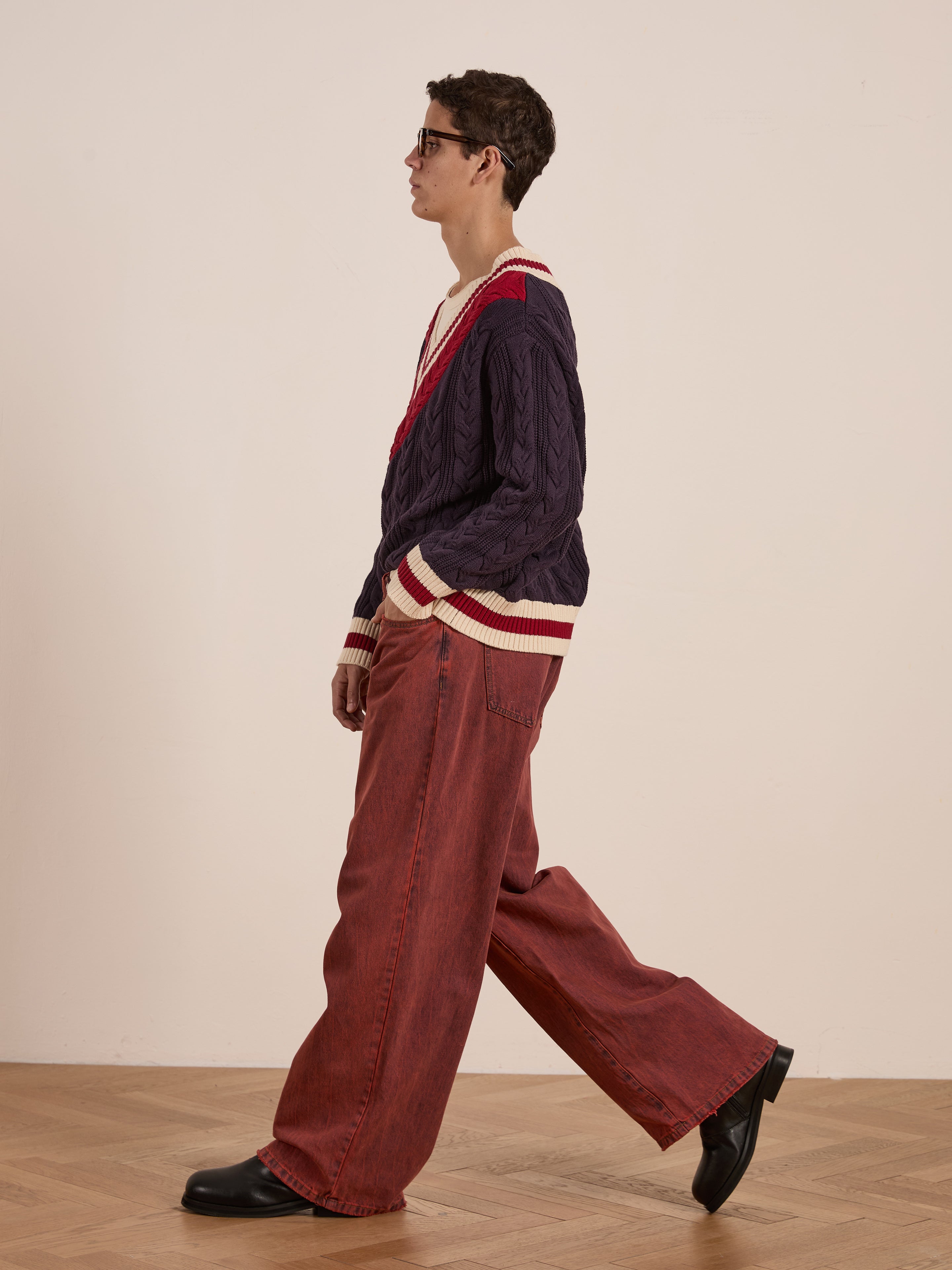 V-Neck Cricket Sweater | Modern Menswear by yycbvcnbmmnbm
